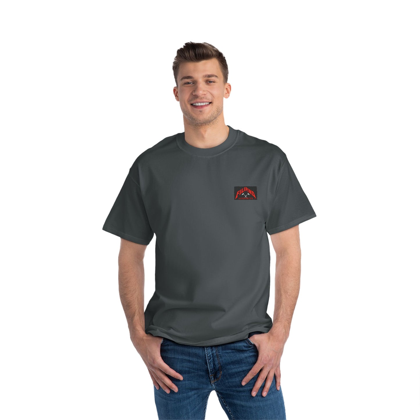 Filipino Strength Filipino Headhunter Igorot Chieftain Lalabi Beefy-T® Short-Sleeve T-Shirt