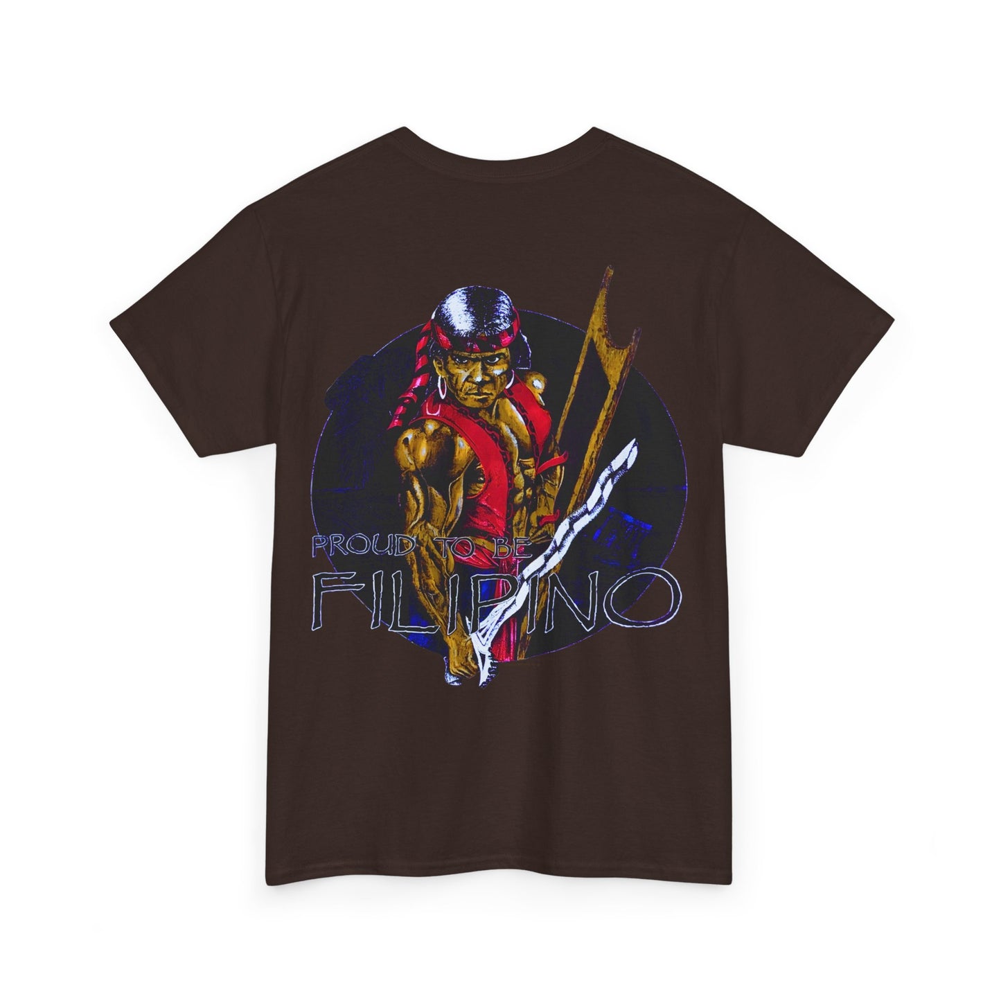 Filipino Strength Proud To Be Filipino Vintage Design 90s New Print T-shirt Unisex Heavy Cotton Tee