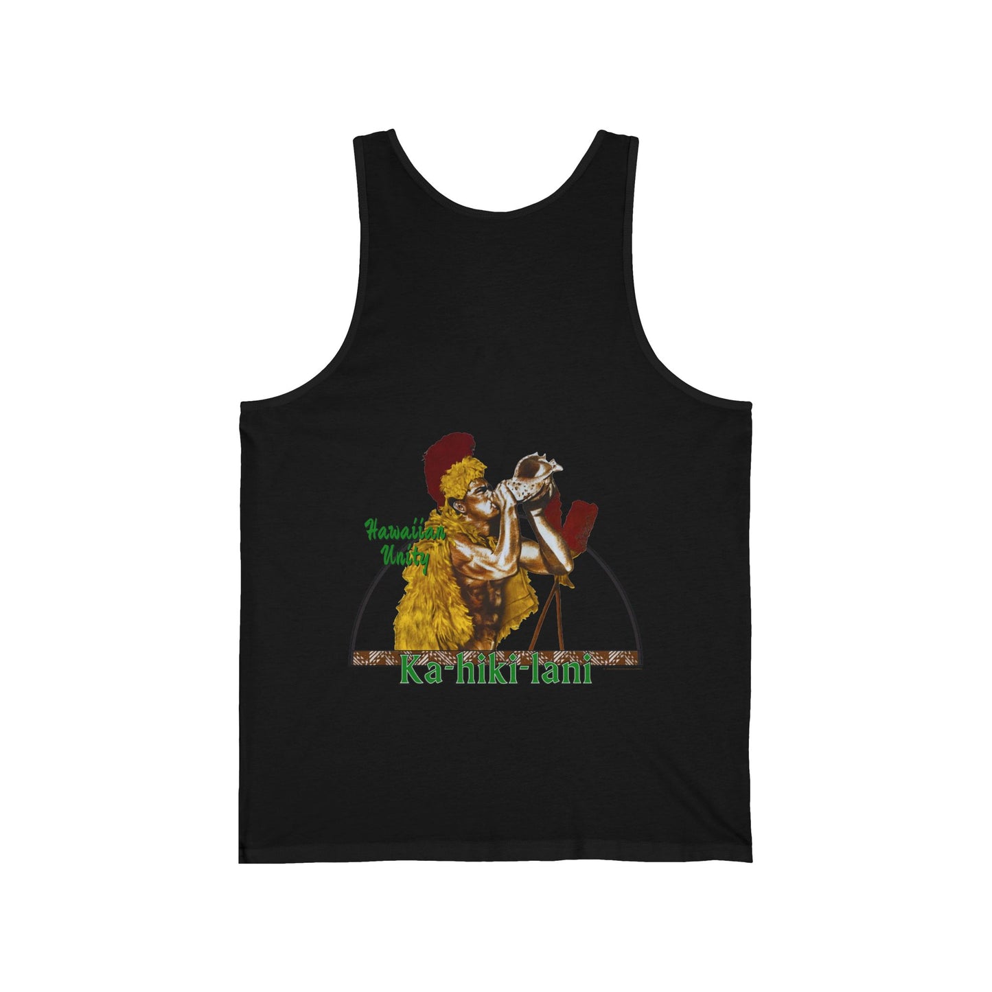 Hawaiian Strength Hawaiian Unity Ka-hiki-lani Vintage Design 90s New Print Unisex Jersey Tank