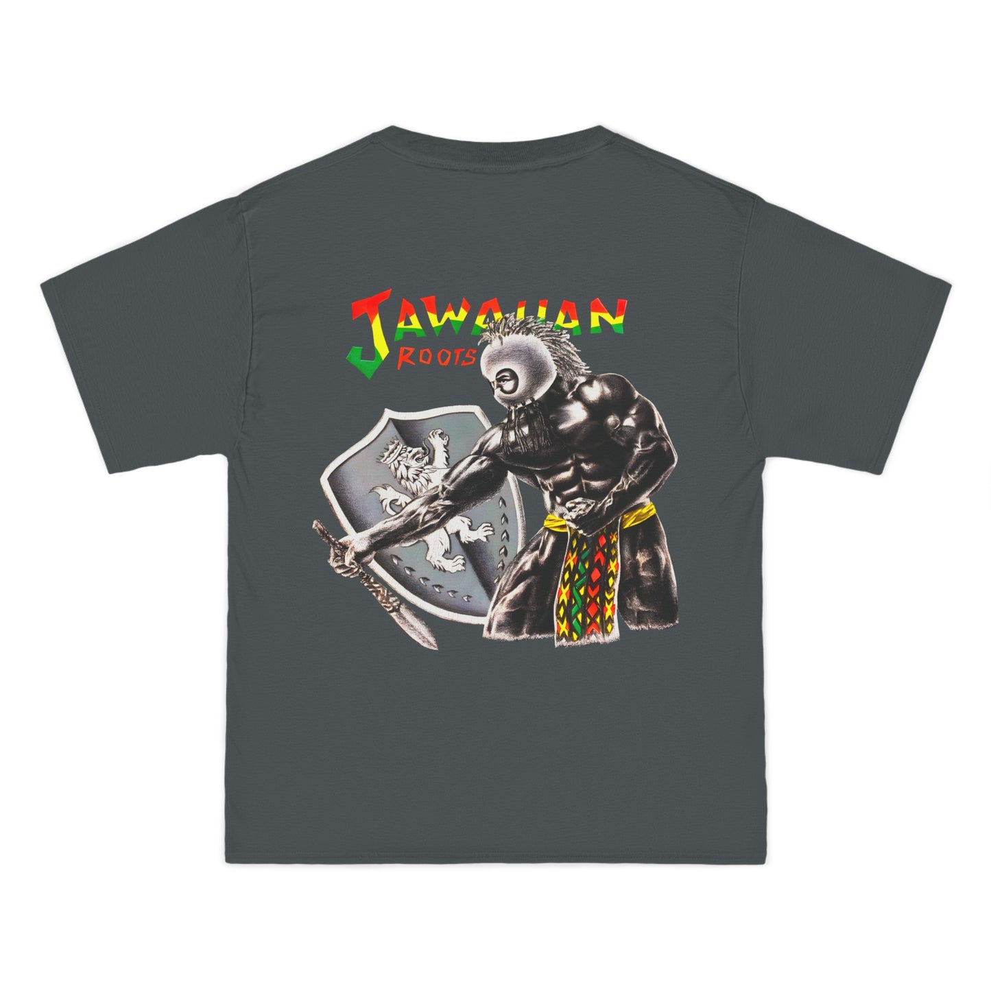 Jawaiian Strenght Jawaiian Roots Vintage Design 90s New Print Beefy-T® Short-Sleeve T-Shirt