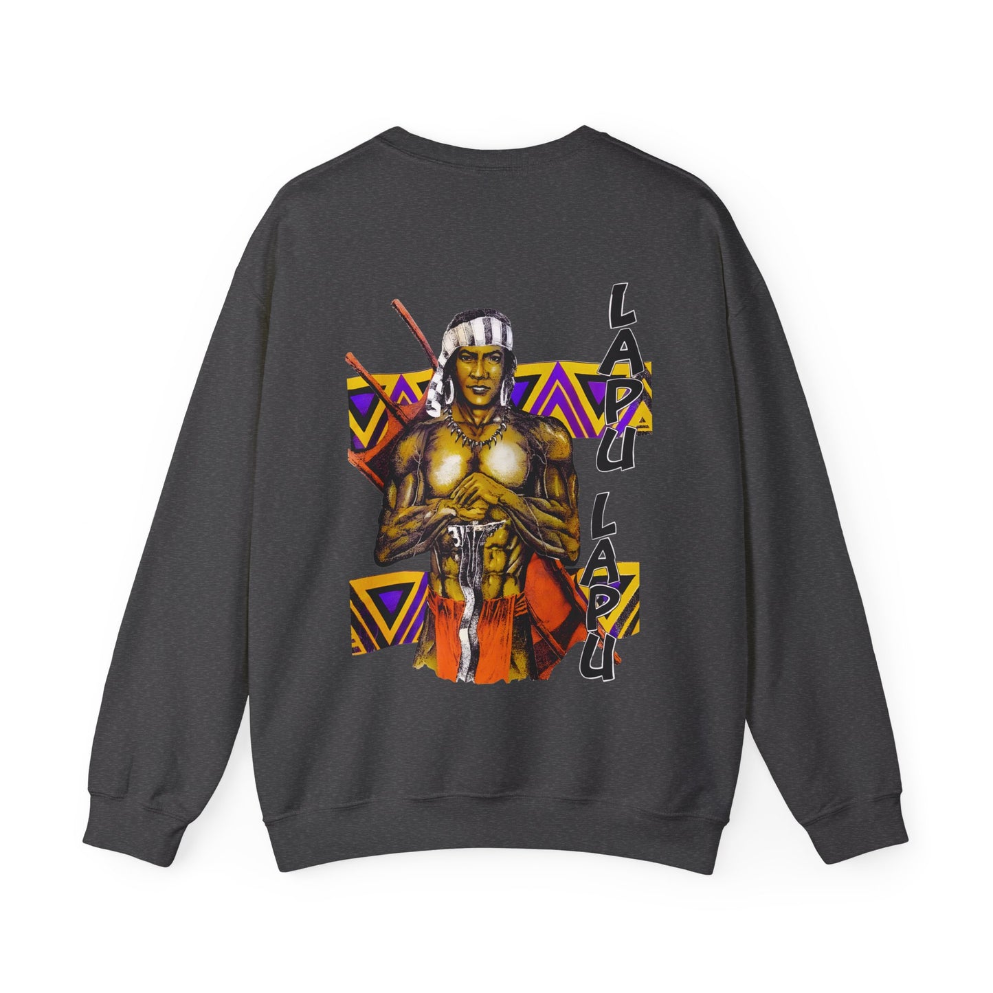 Filipino Strength Lapu Lapu Vintage Design 90s New Print Unisex Heavy Blend™ Crewneck Sweatshirt