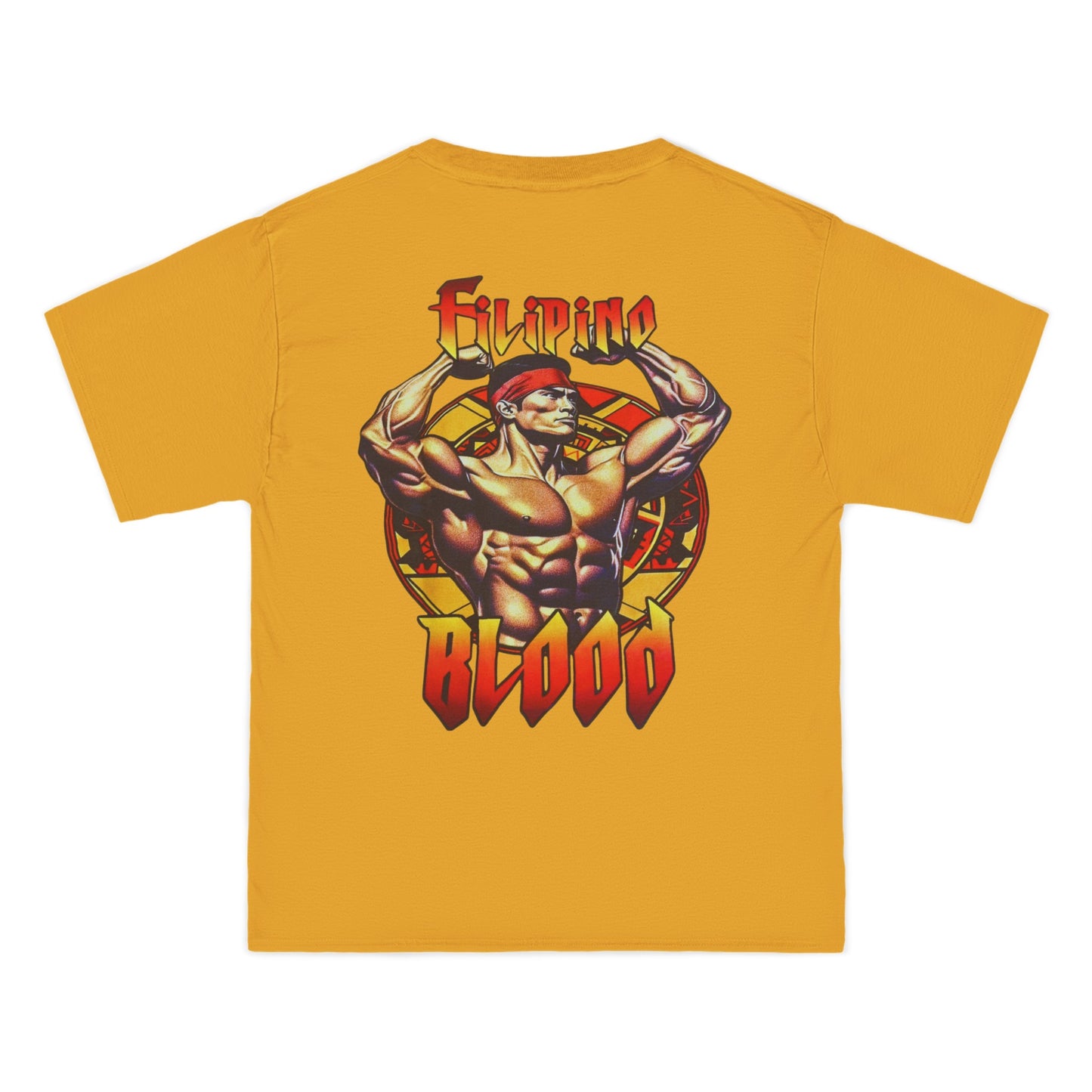 Filipino Strength Filipino Blood Vintage Design 90s New Print Beefy-T® Short-Sleeve T-Shirt