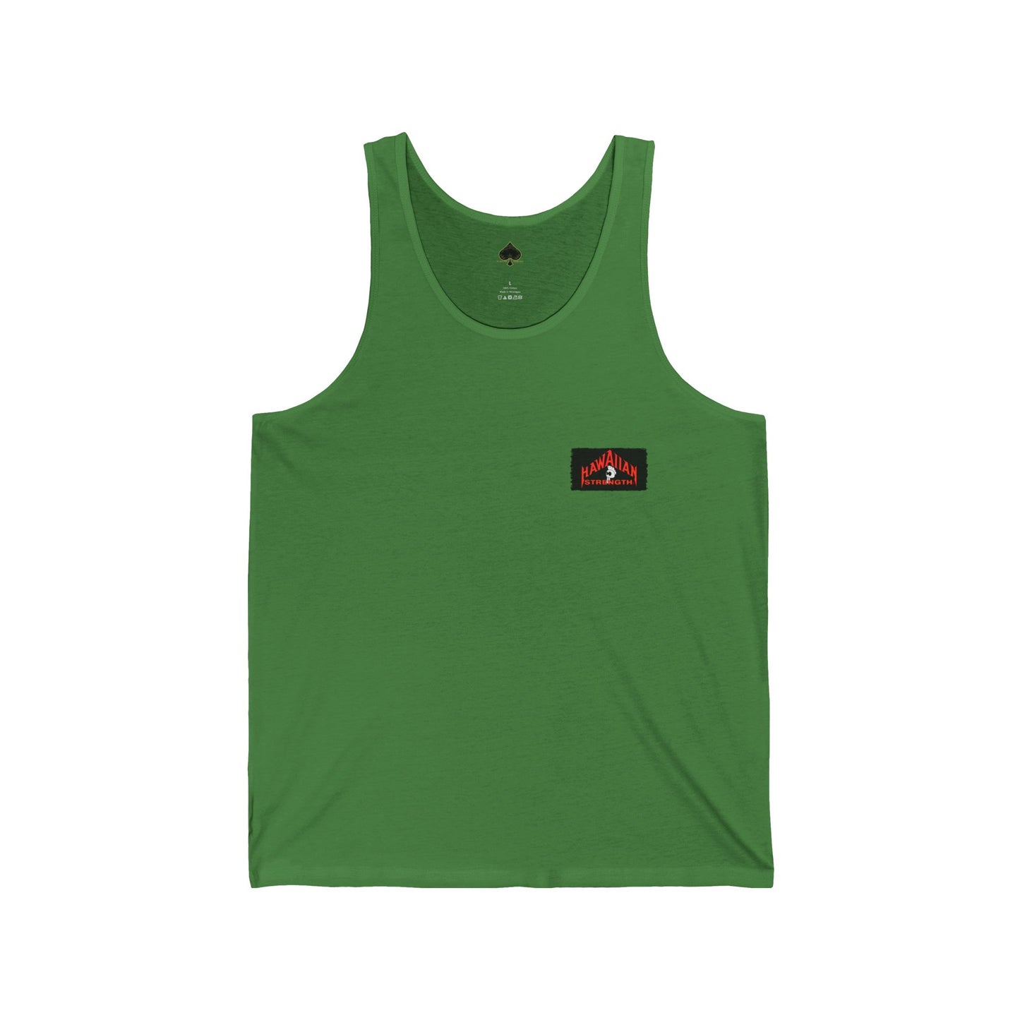 Hawaiian Strength Local Boy Work Out Hawaii Vintage 90s Design New Print Unisex Jersey Tank