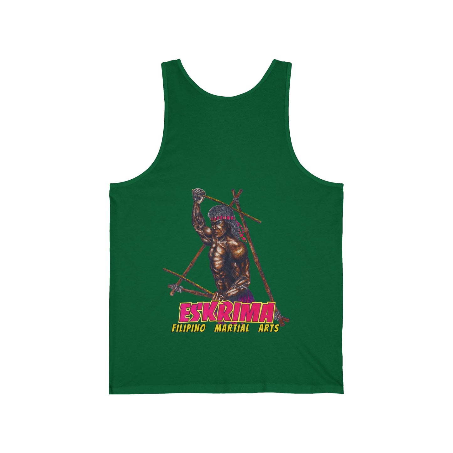 Filipino Strength Eskrima Filipino Martial Arts Unisex Jersey Tank