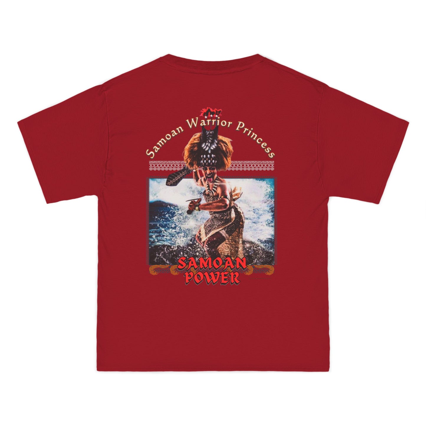 Samoan Strength Samoan Warrior Princess Samoan Power Beefy-T® Short-Sleeve T-Shirt