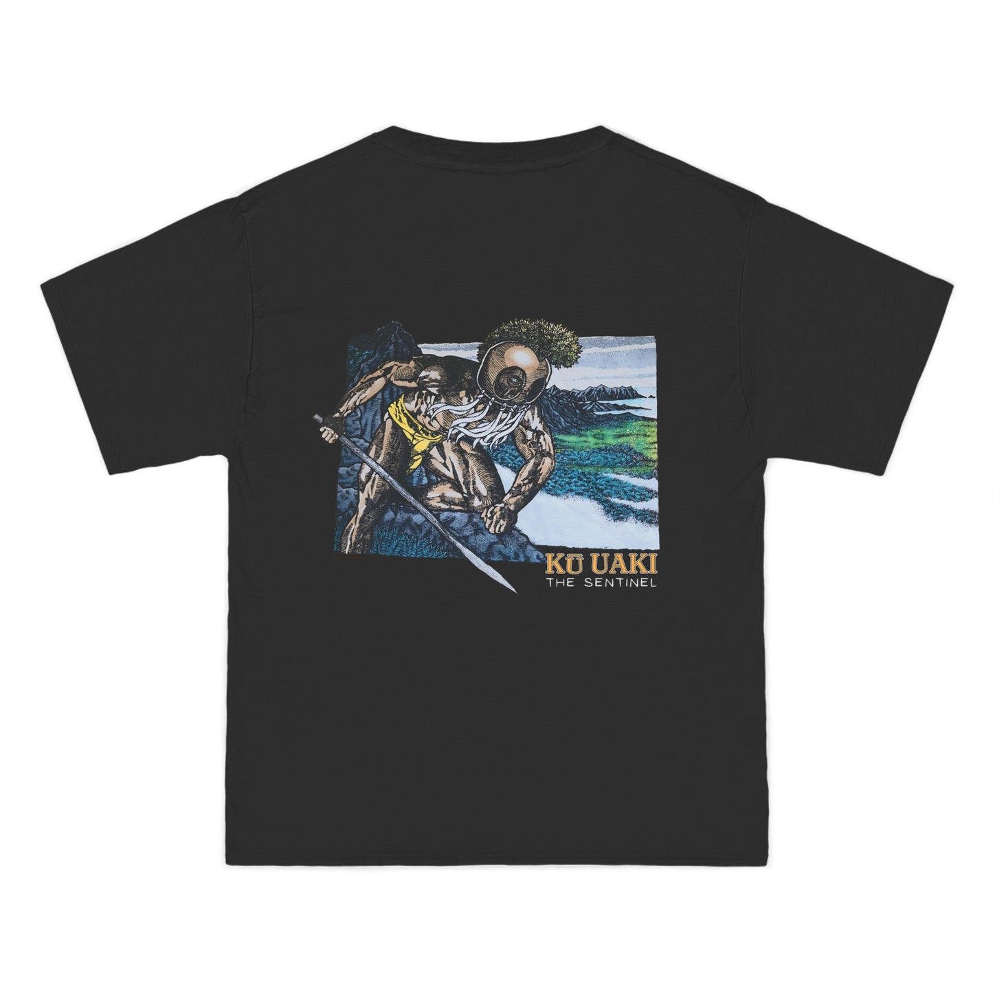 Hawaiian Strength Ku Uaki The Sentinel Beefy-T® Short-Sleeve T-Shirt