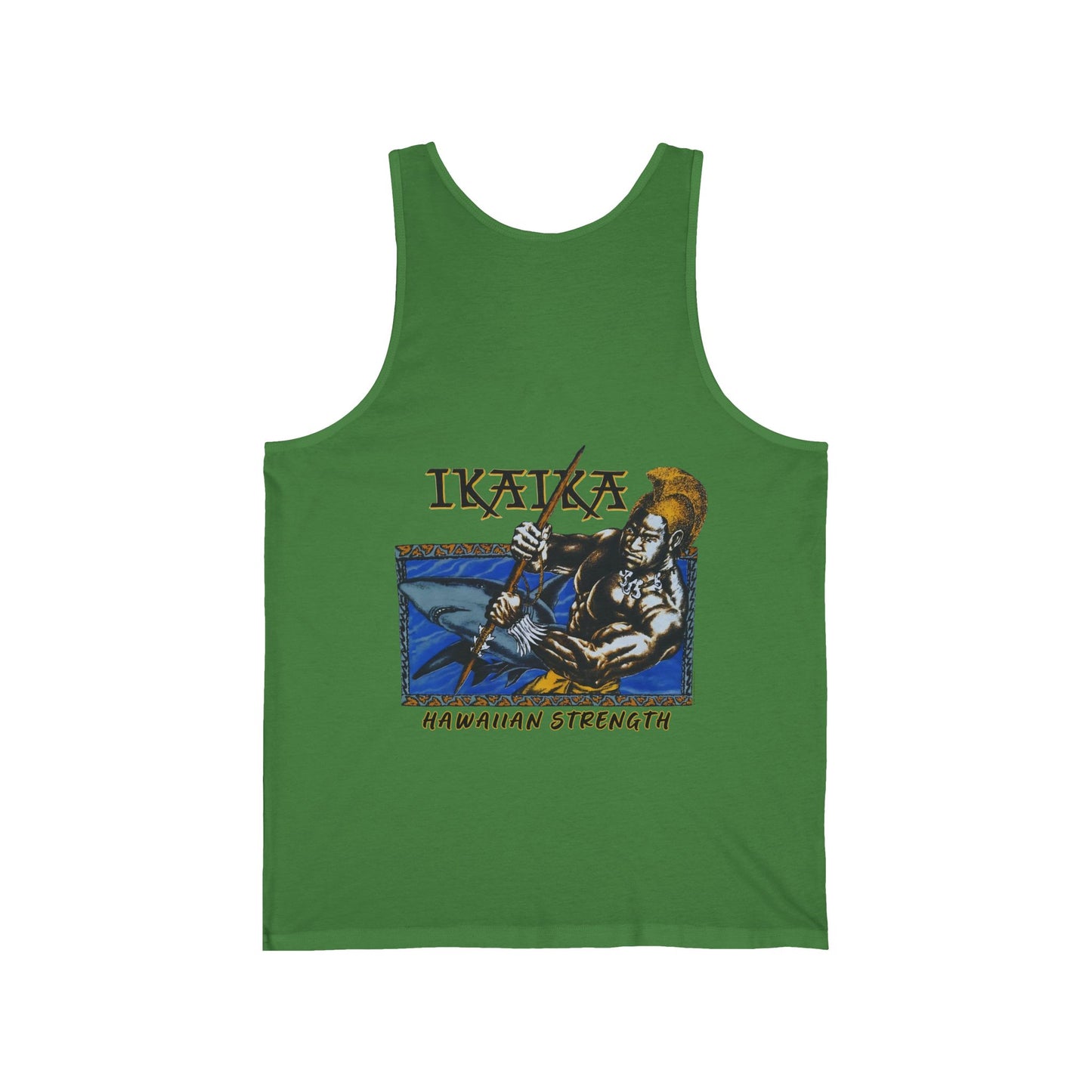 Hawaiian Strength Ikaika Hawaiian Strength Vintage Design 90s New Print Unisex Jersey Tank