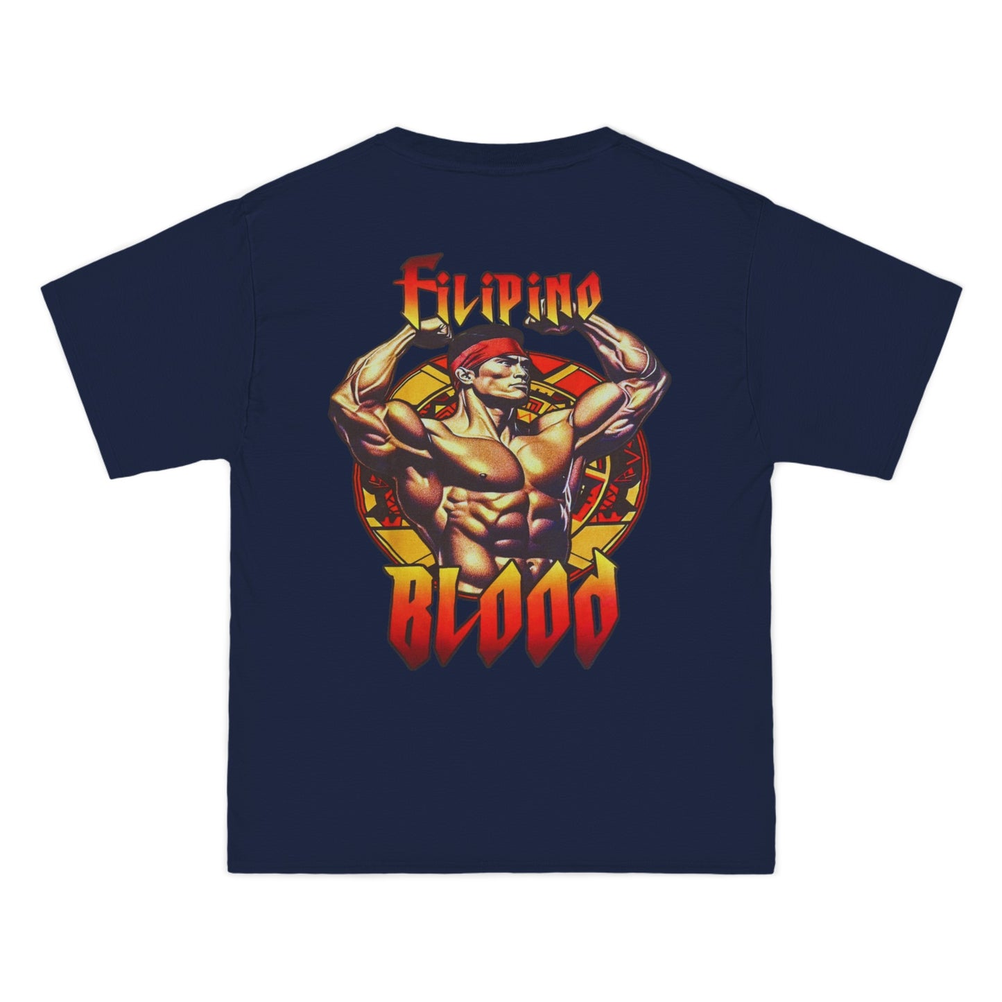 Filipino Strength Filipino Blood Vintage Design 90s New Print Beefy-T® Short-Sleeve T-Shirt