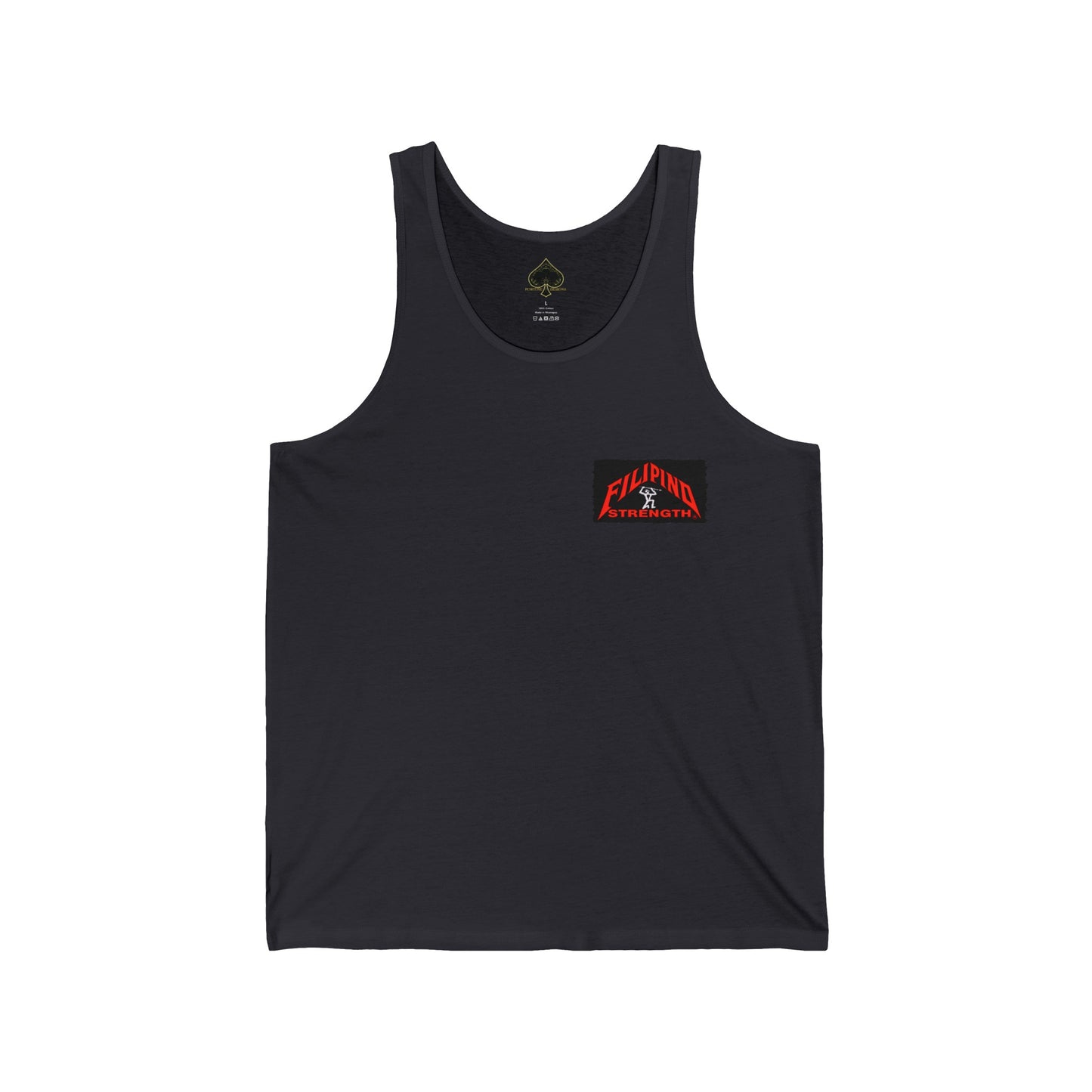 Filipino Strength Pinoy Pilipino Power Vintage Design 90s New Print Unisex Jersey Tank