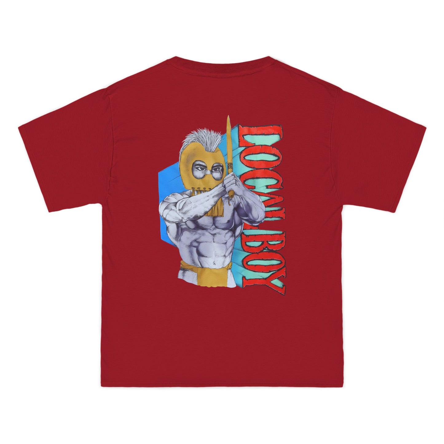 Hawaiian Strength Local Boy Vintage Design 90s New Print Beefy-T® Short-Sleeve T-Shirt