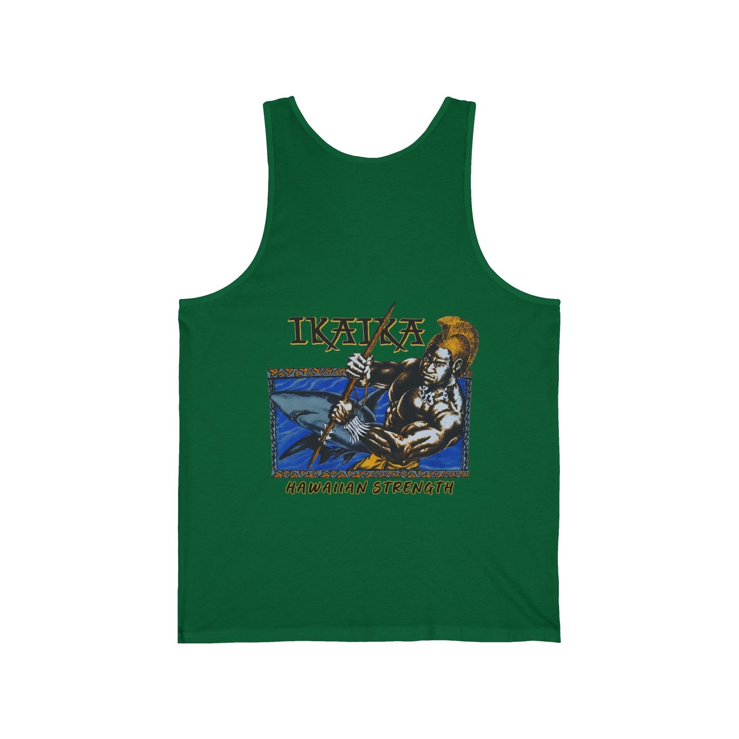 Hawaiian Strength Ikaika Hawaiian Strength Vintage Design 90s New Print Unisex Jersey Tank