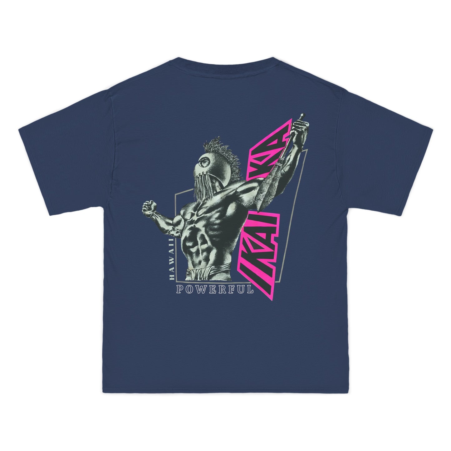 Hawaiian Strength Powerful Hawaii Ikaika Vintage Design 90s New Print Beefy-T® Short-Sleeve T-Shirt
