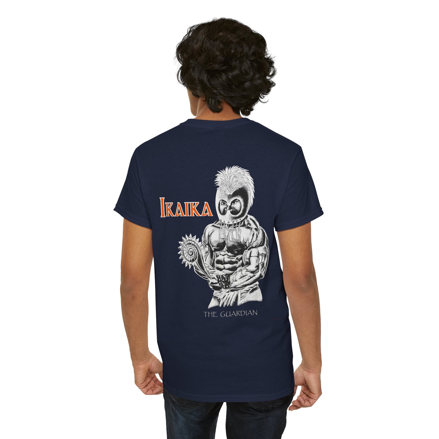 Hawaiian Strength Ikaika The Guardian Vintage Design 90s New Print Unisex Heavy Cotton Tee
