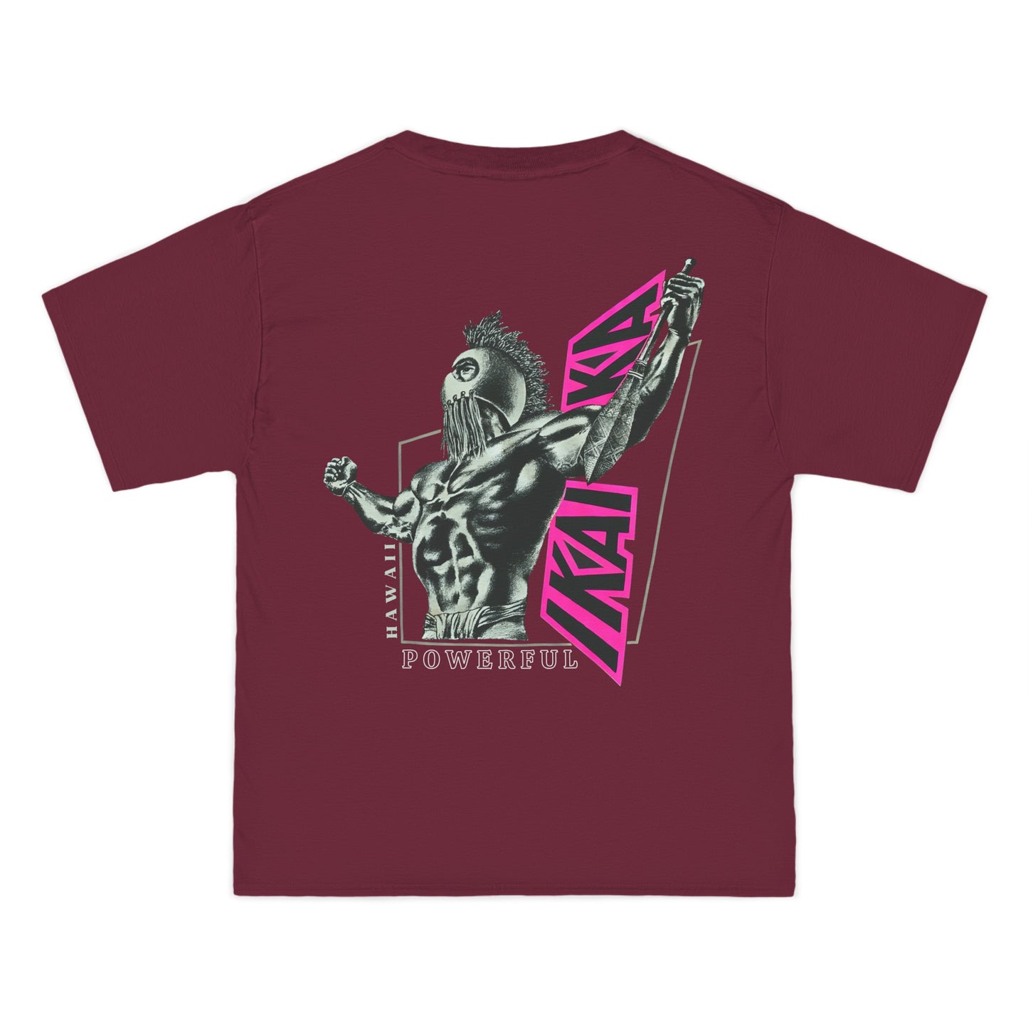 Hawaiian Strength Powerful Hawaii Ikaika Vintage Design 90s New Print Beefy-T® Short-Sleeve T-Shirt