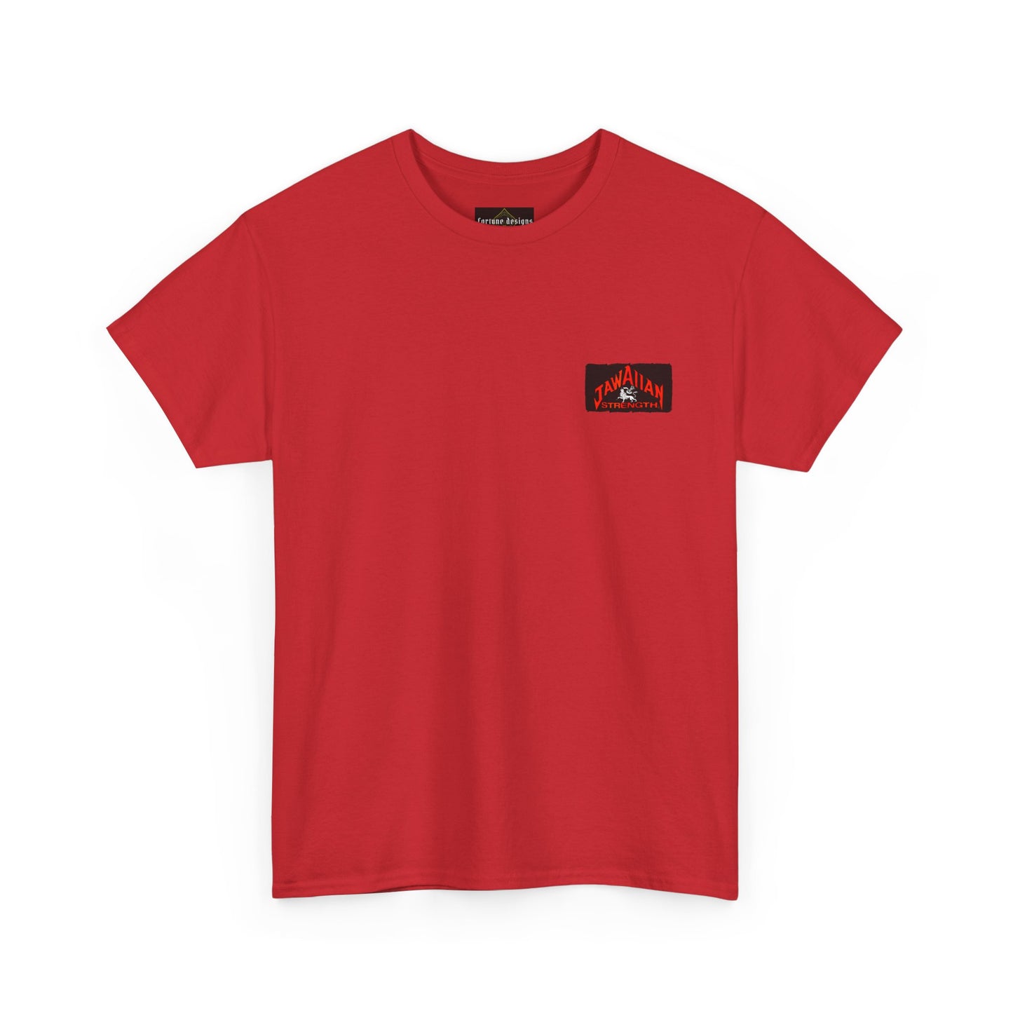 Jawaiian Strength Dread Lion Vintage 90s Design New Print Unisex Heavy Cotton Tee