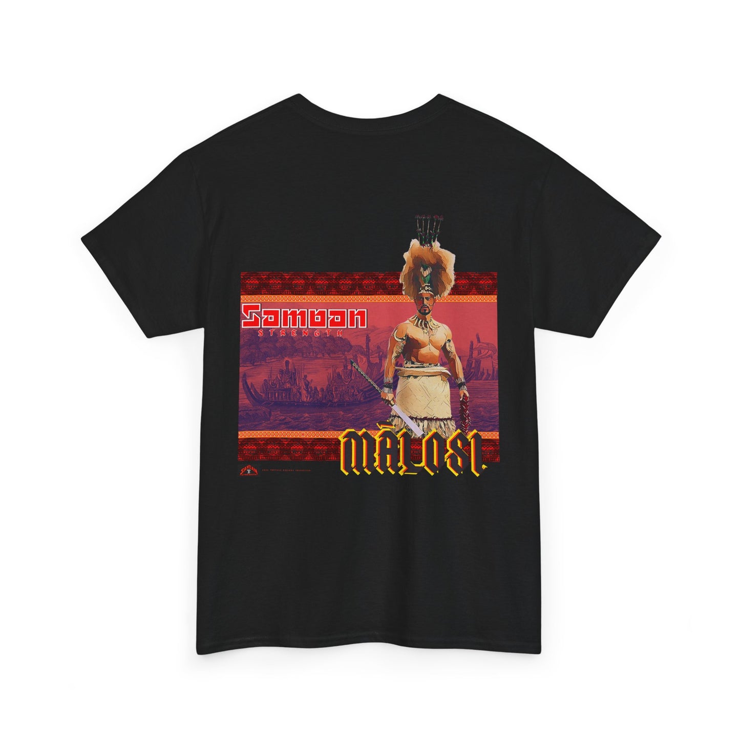 Samoan Strength Malosi Samoan Strength Unisex Heavy Cotton Tee
