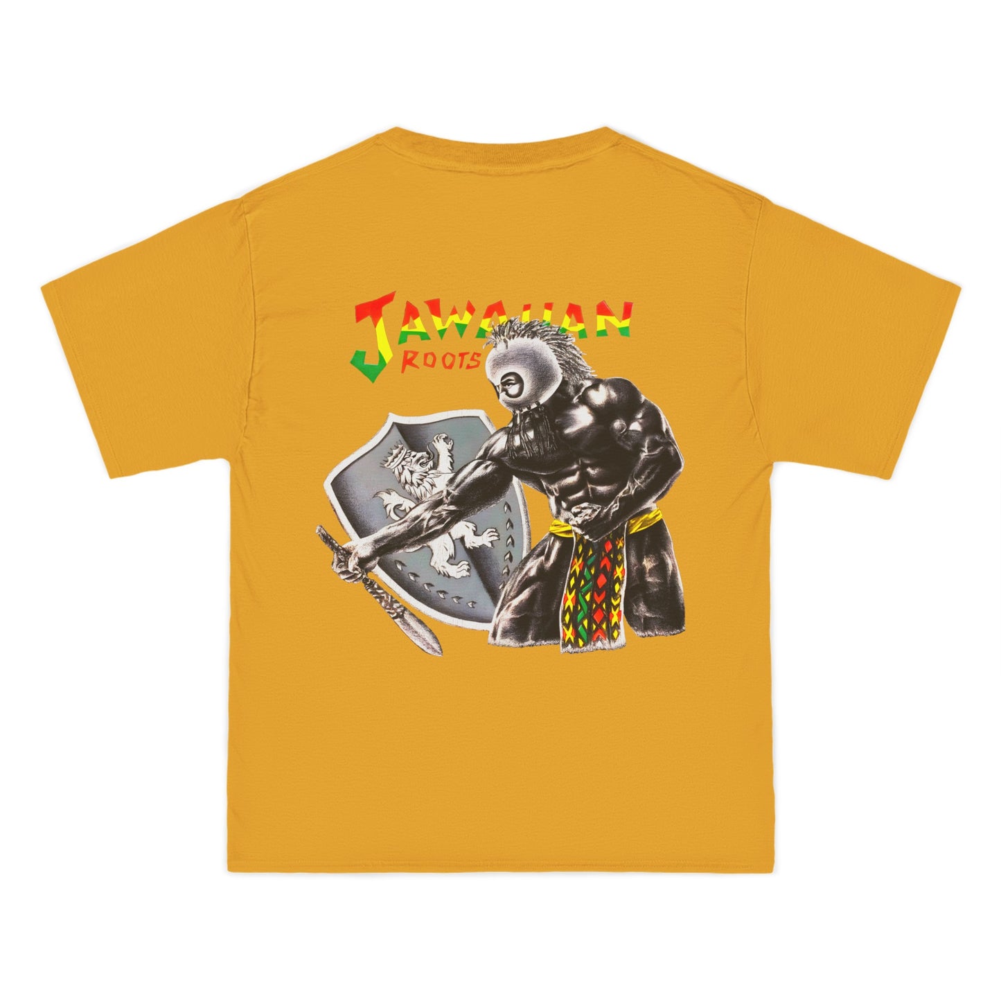 Jawaiian Strenght Jawaiian Roots Vintage Design 90s New Print Beefy-T® Short-Sleeve T-Shirt