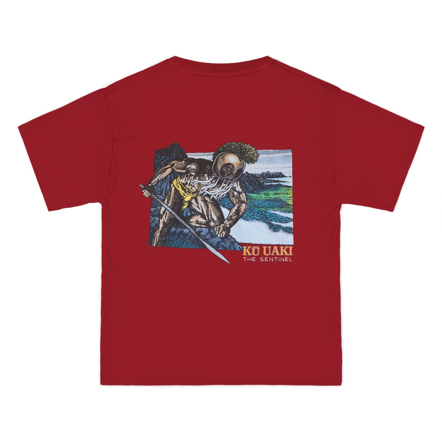 Hawaiian Strength Ku Uaki The Sentinel Beefy-T® Short-Sleeve T-Shirt