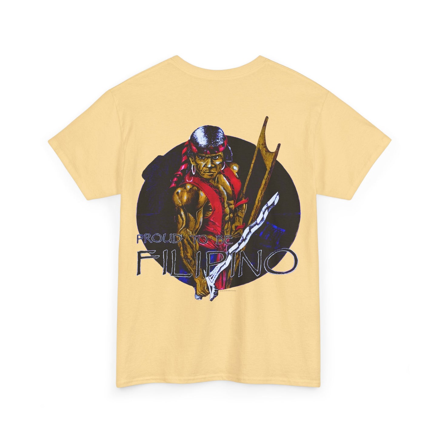 Filipino Strength Proud To Be Filipino Vintage Design 90s New Print T-shirt Unisex Heavy Cotton Tee