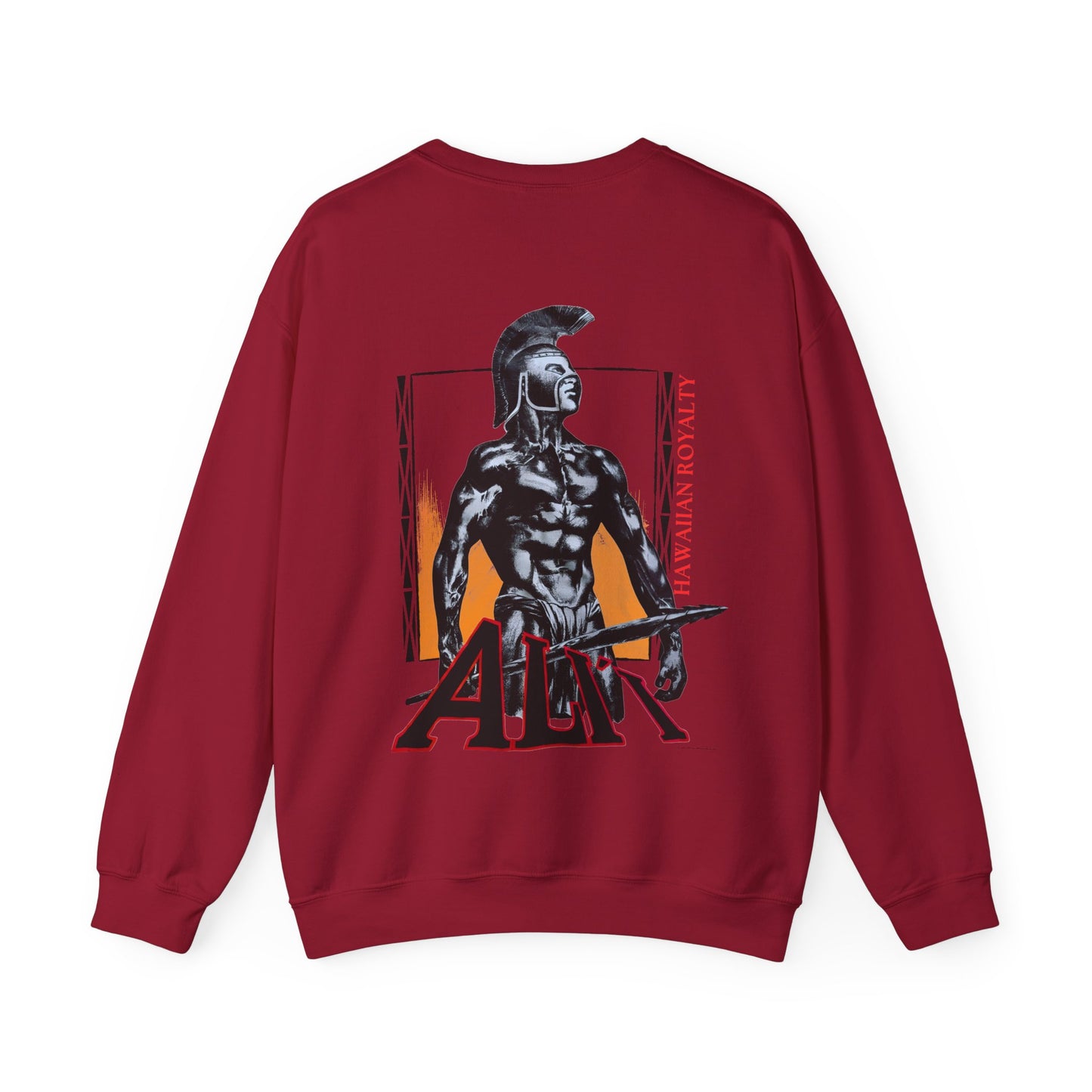 Hawaiian Strength Ali'i Hawaiian Royalty Vintage Design 90s New Print Unisex Heavy Blend™ Crewneck Sweatshirt