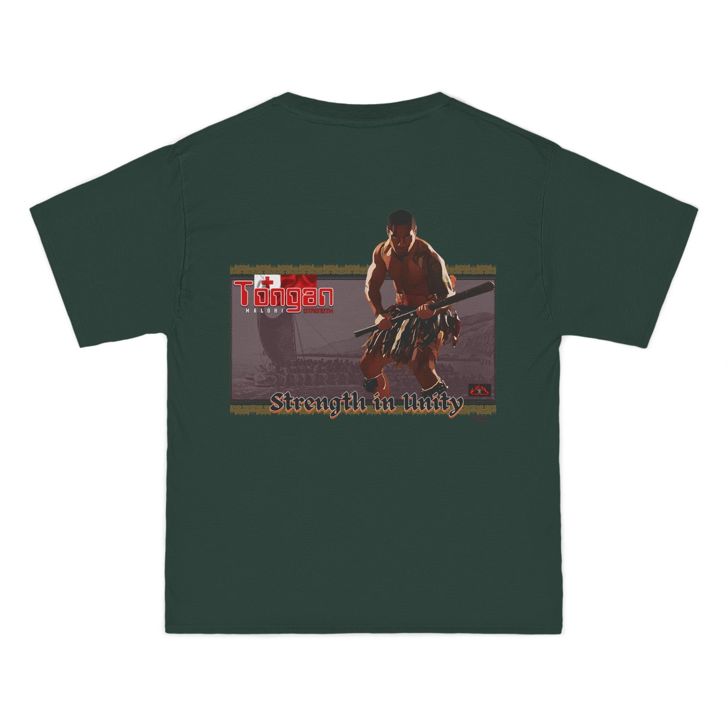 Local Strength Tongan Strength Malohi Stregnth in Unity Beefy-T® Short-Sleeve T-Shirt