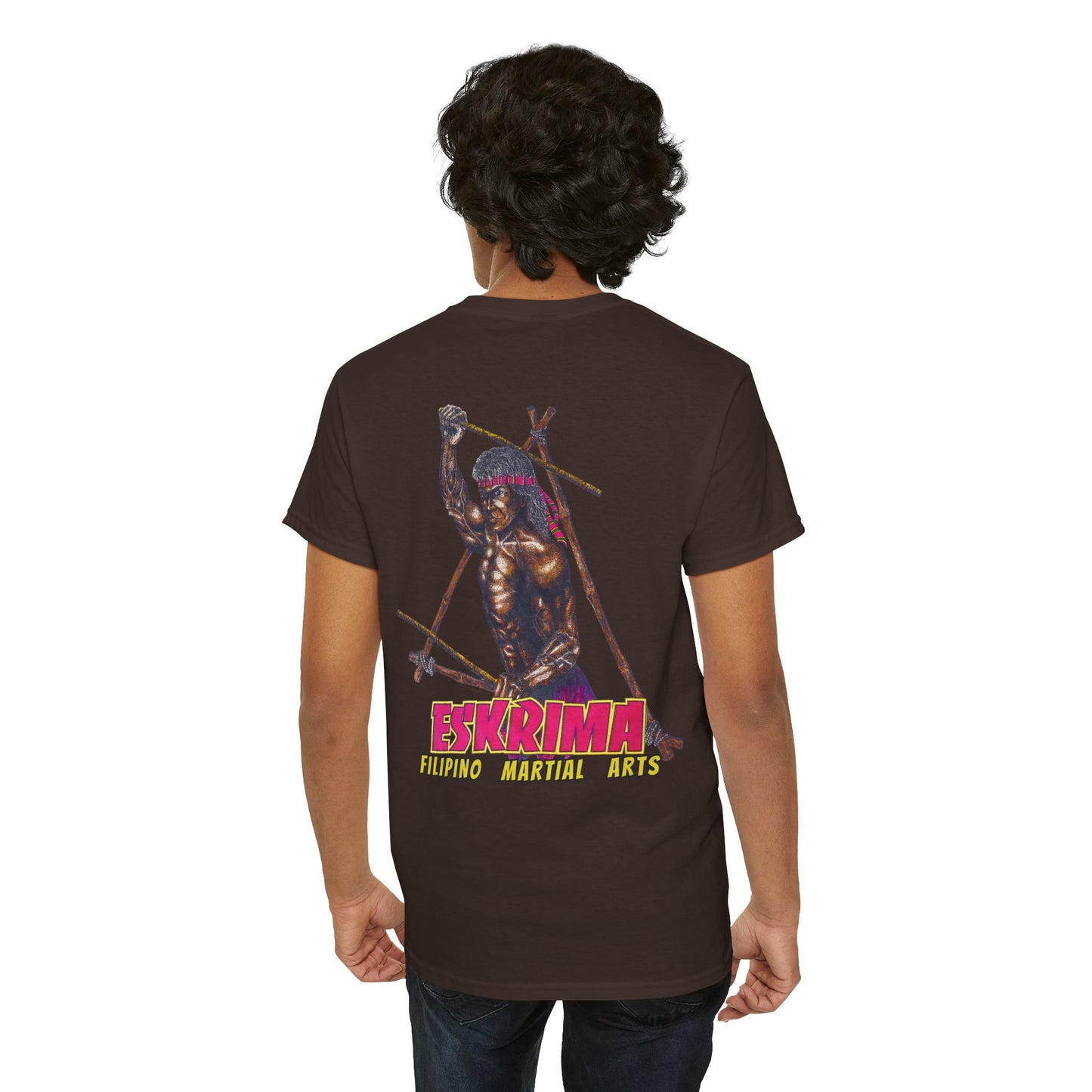 Filipino Strength Eskrima Filipino Martial Arts Unisex Heavy Cotton Tee