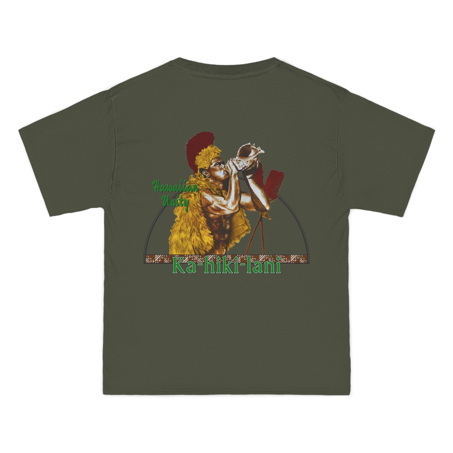 Hawaiian Strength Hawaiian Unity Ka-hiki-lani Vintage Design 90s New Print Beefy-T® Short-Sleeve T-Shirt