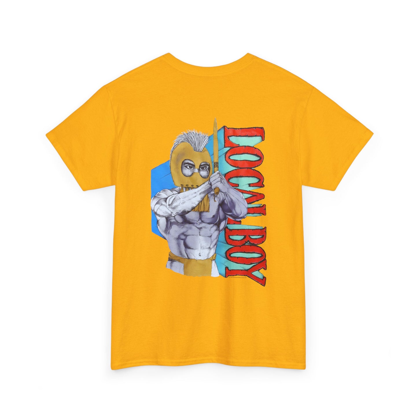 Hawaiian Strength Local Boy Vintage Design 90s New Print Unisex Heavy Cotton Tee