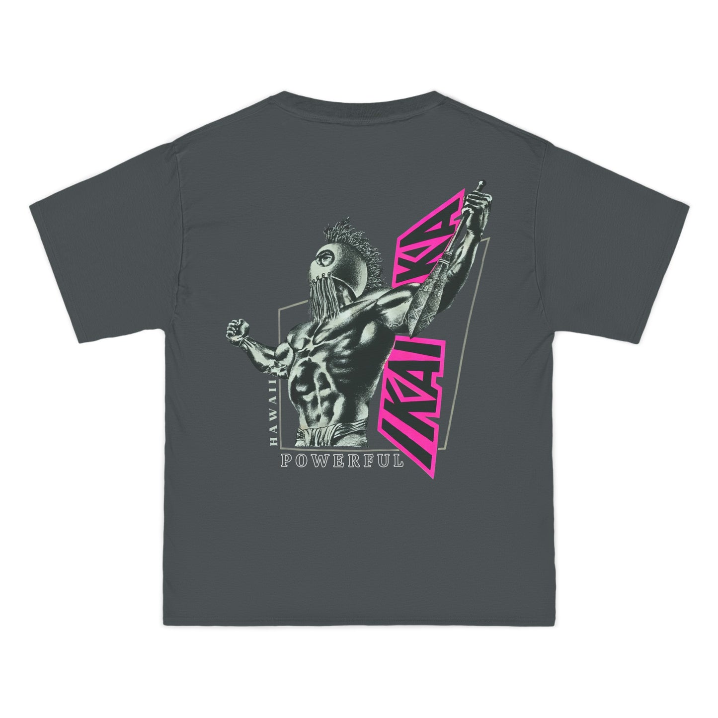 Hawaiian Strength Powerful Hawaii Ikaika Vintage Design 90s New Print Beefy-T® Short-Sleeve T-Shirt