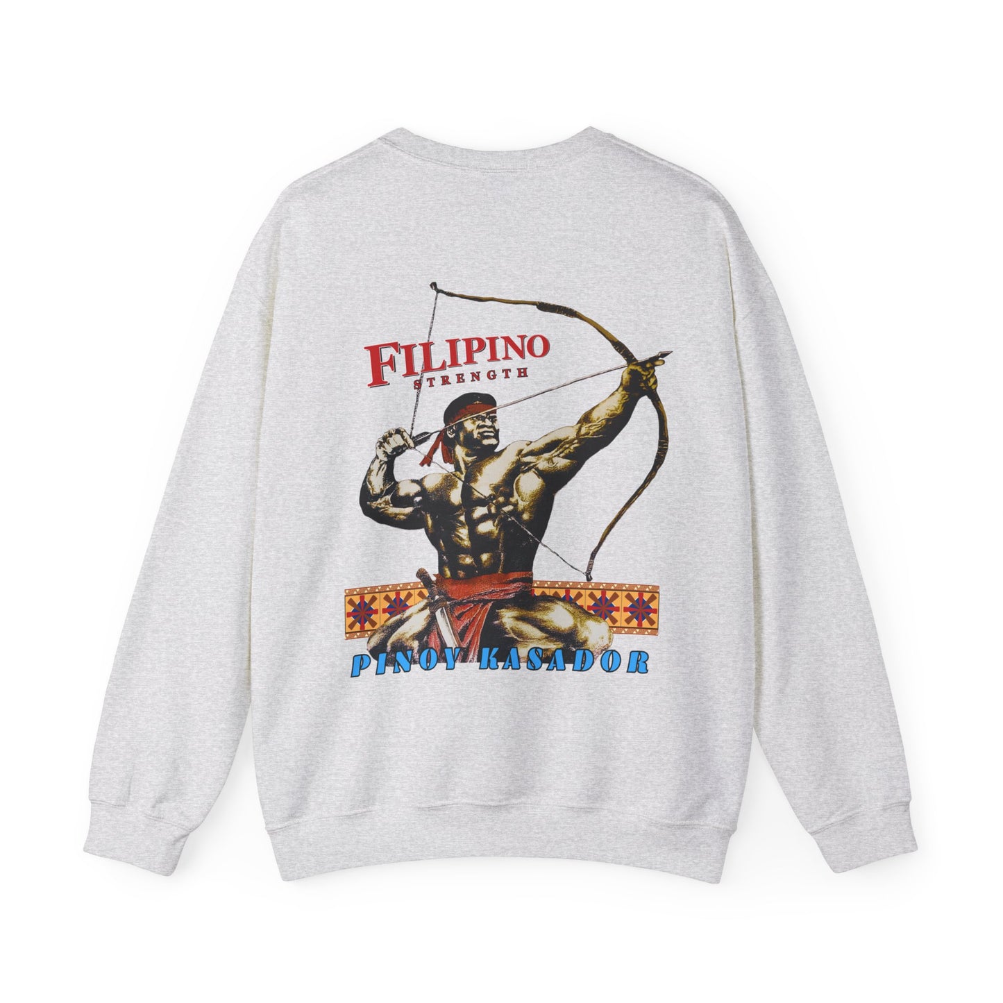 Filipino Strength Pinoy Kasador Filipino Strength Vintage Design 90s New Print Unisex Heavy Blend™ Crewneck Sweatshirt