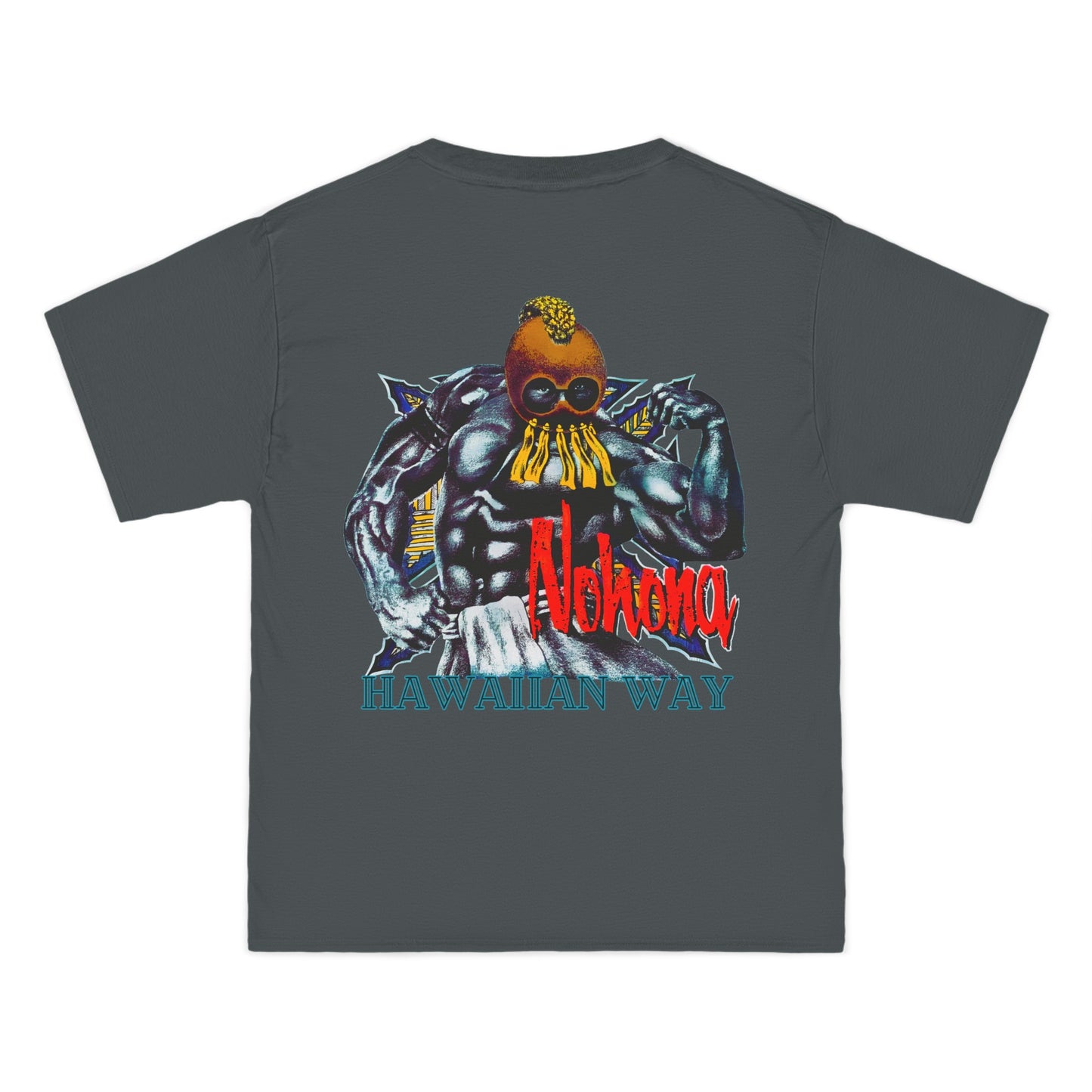 Hawaiian Strength Hawaiian Way Nohona Vintage Design 90s New Print Beefy-T® Short-Sleeve T-Shirt