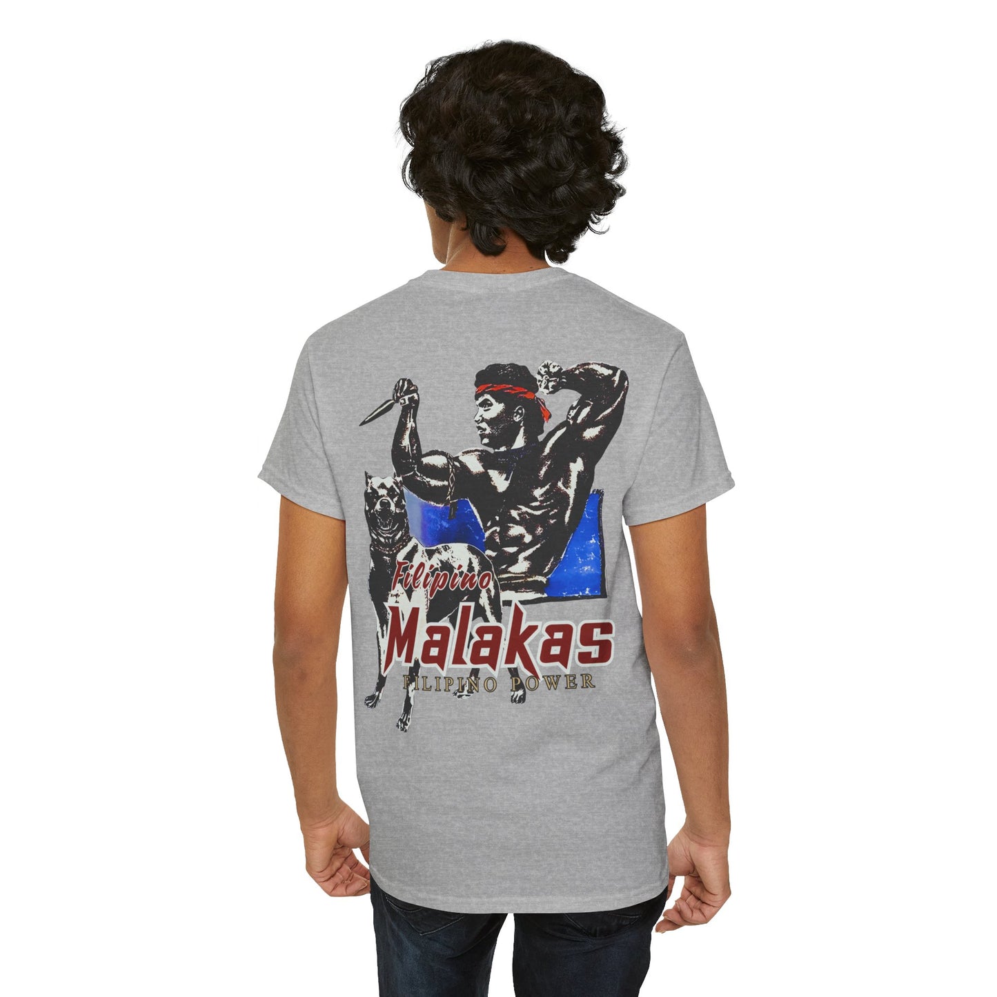 Filipino Strength Filipino Malakas Filipino Power Vintage Design 90s New Print Unisex Heavy Cotton Tee