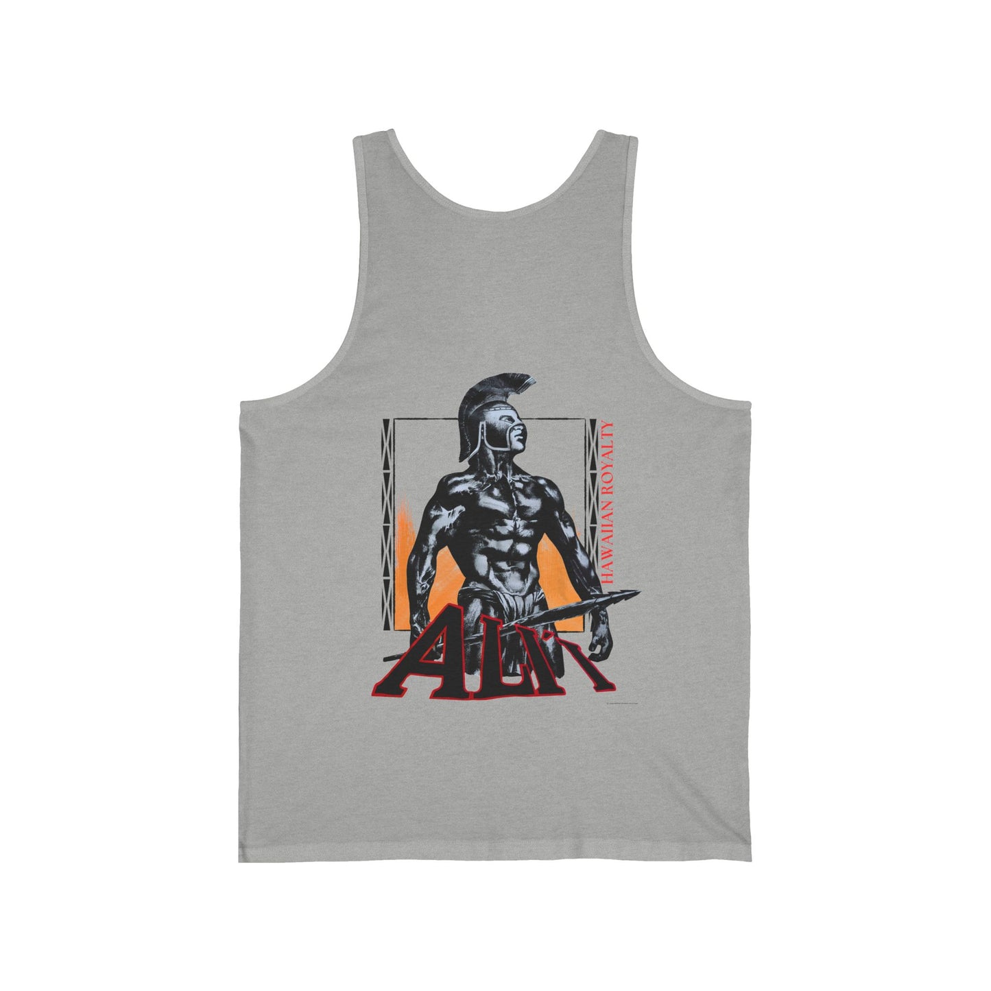 Hawaiian Strength Ali'i Hawaiian Royalty Vintage Design 90s New Print Unisex Jersey Tank