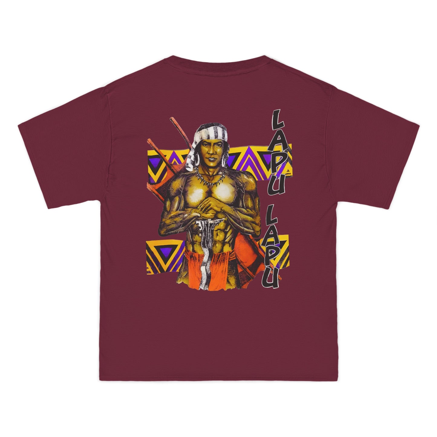 Filipino Strength Lapu Lapu Vintage Design 90s New Print Beefy-T® Short-Sleeve T-Shirt