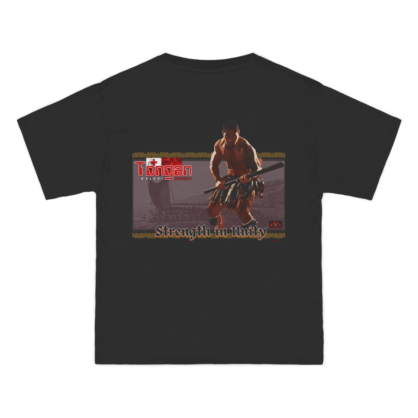 Local Strength Tongan Strength Malohi Stregnth in Unity Beefy-T® Short-Sleeve T-Shirt
