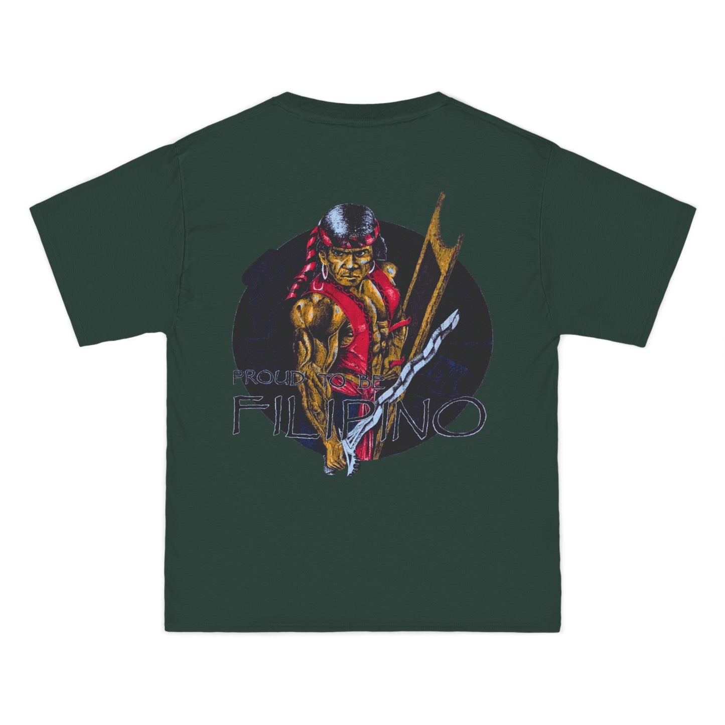 Filipino Strength Proud To Be Filipino Vintage Design 90s New Print Beefy-T® Short-Sleeve T-Shirt