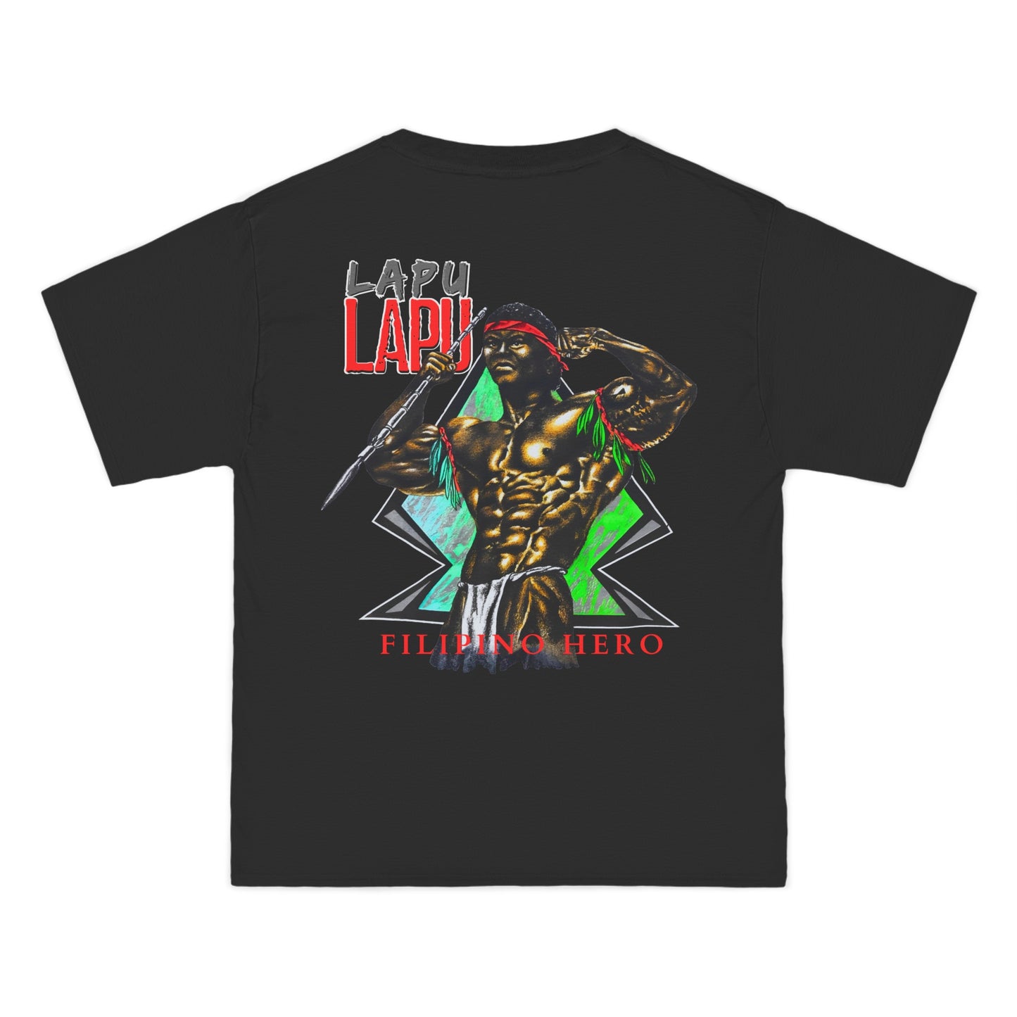 Filipino Strength Lapu Lapu Filipino Hero Vintage Design 90s New Print Beefy-T® Short-Sleeve T-Shirt