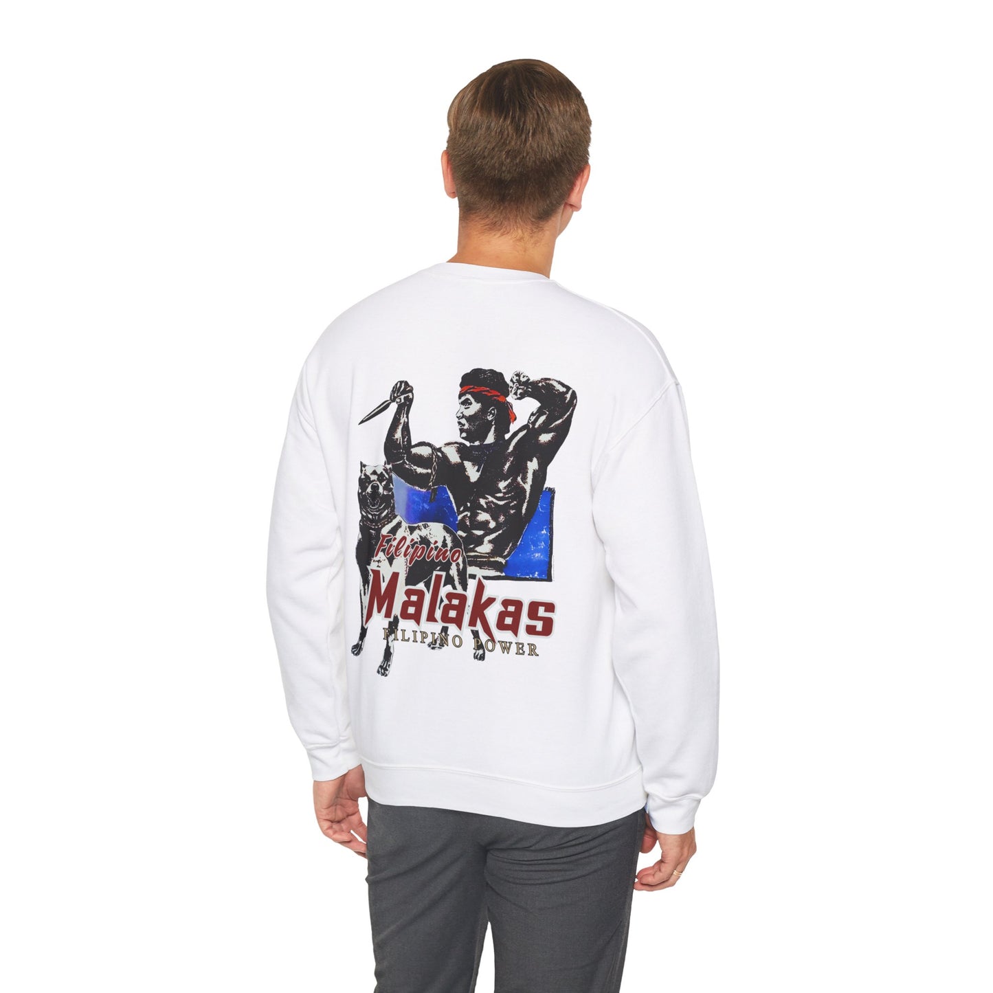 Filipino Strength Filipino Malakas Filipino Power Vintage Design 90s New Print Unisex Heavy Blend™ Crewneck Sweatshirt