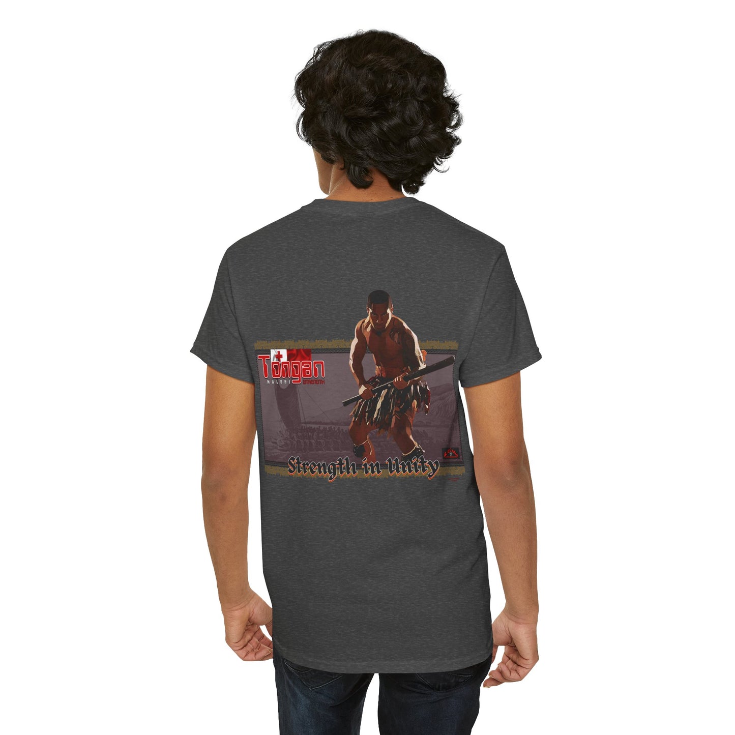 Local Strength Tongan Strength Malohi Stregnth in Unity Unisex Heavy Cotton Tee