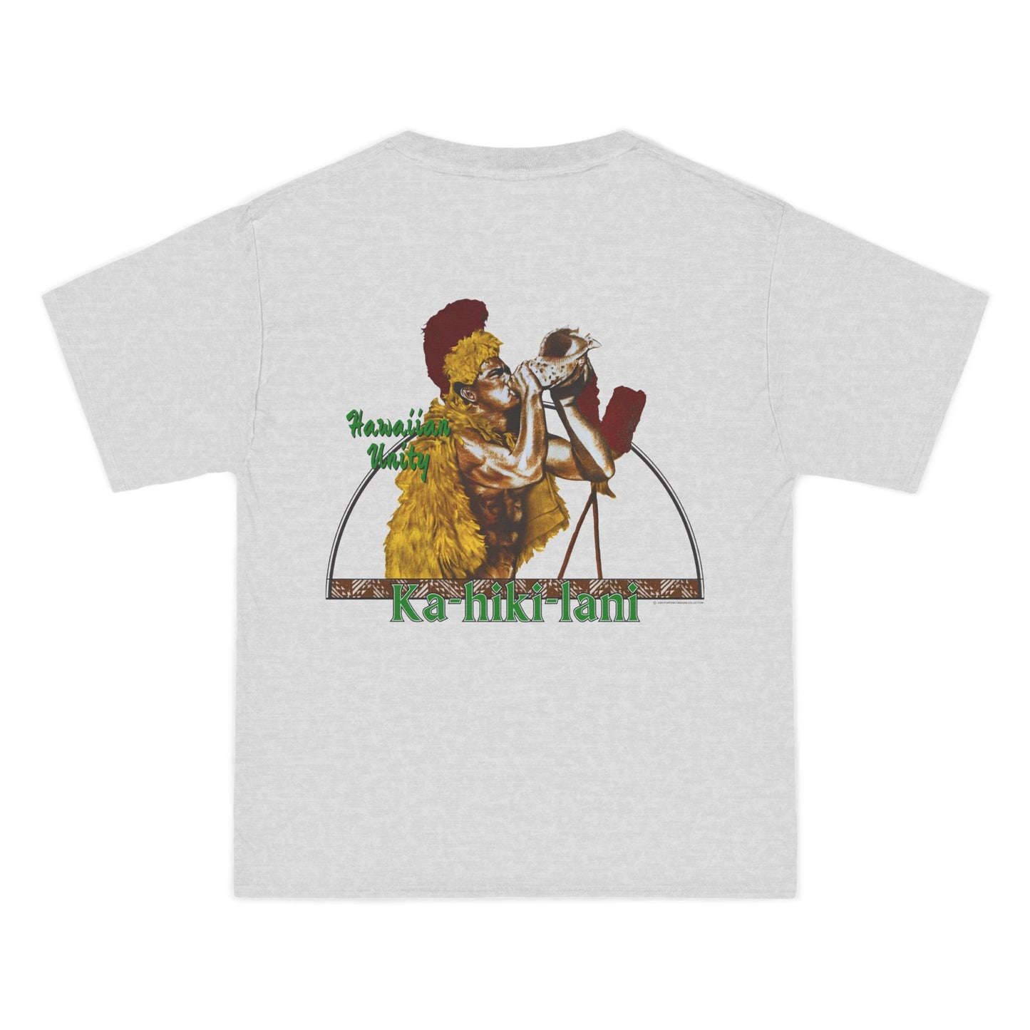 Hawaiian Strength Hawaiian Unity Ka-hiki-lani Vintage Design 90s New Print Beefy-T® Short-Sleeve T-Shirt