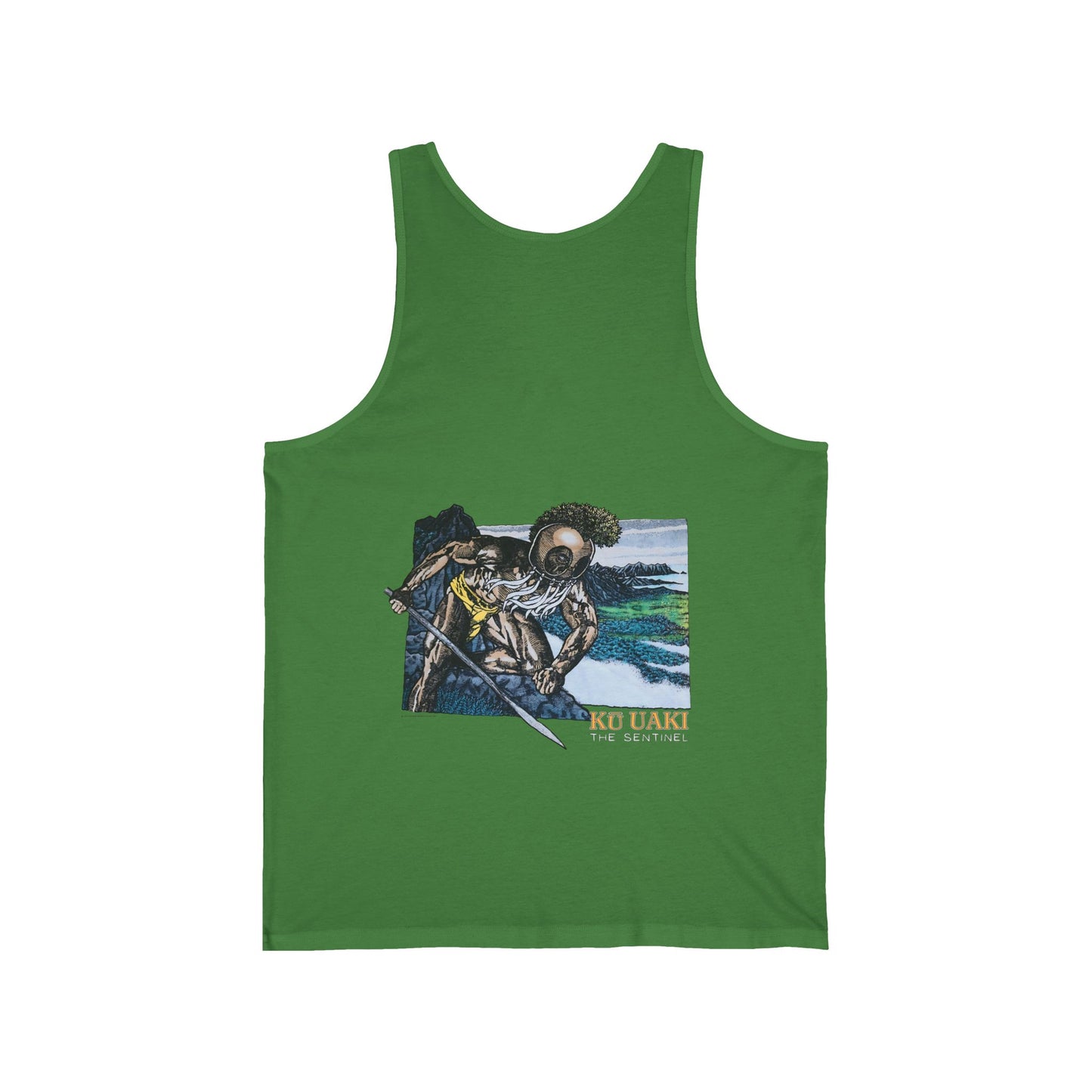 Hawaiian Strength Ku Uaki The Sentinel Unisex Jersey Tank