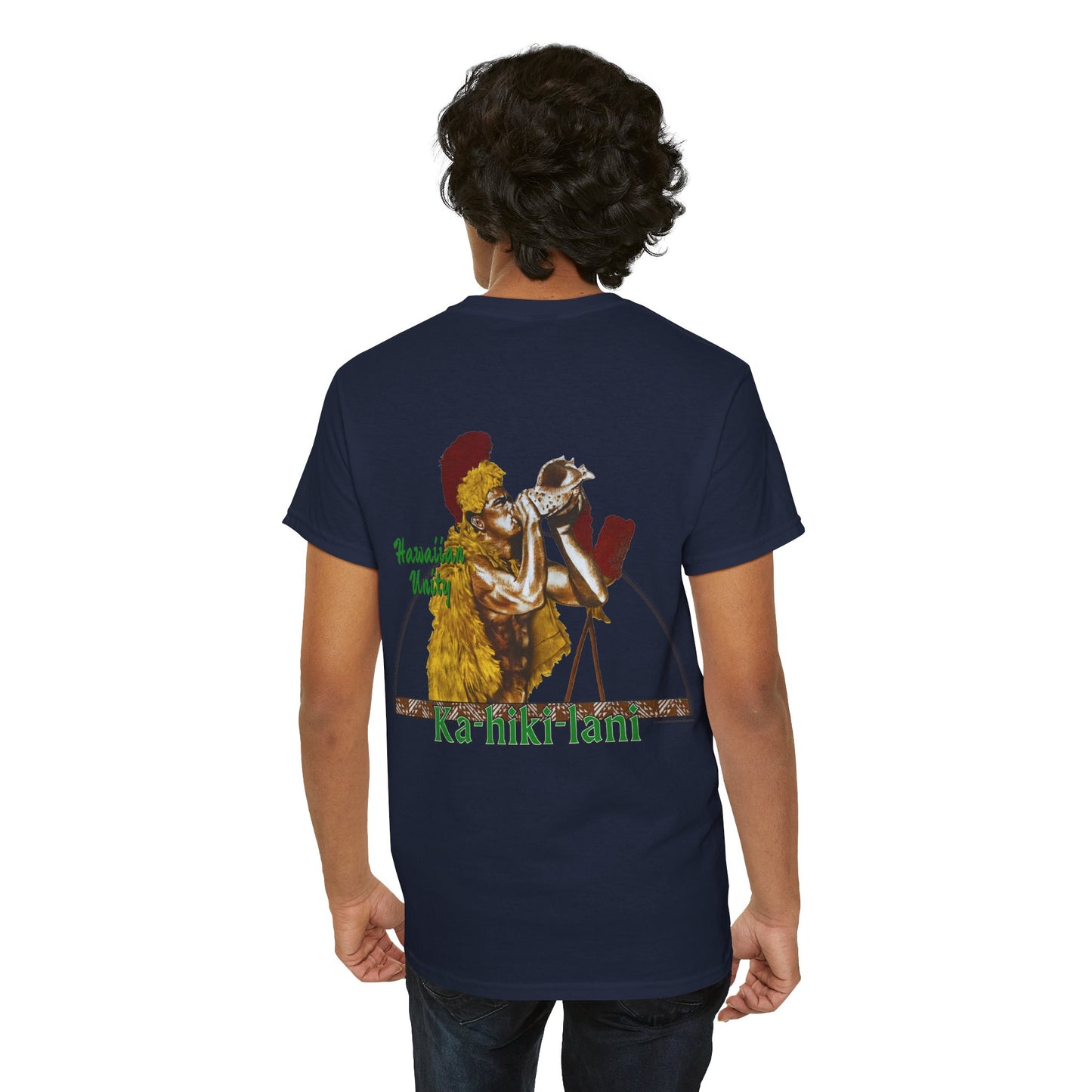 Hawaiian Strength Hawaiian Unity Ka-hiki-lani Vintage Design 90s New Print Unisex Heavy Cotton Tee