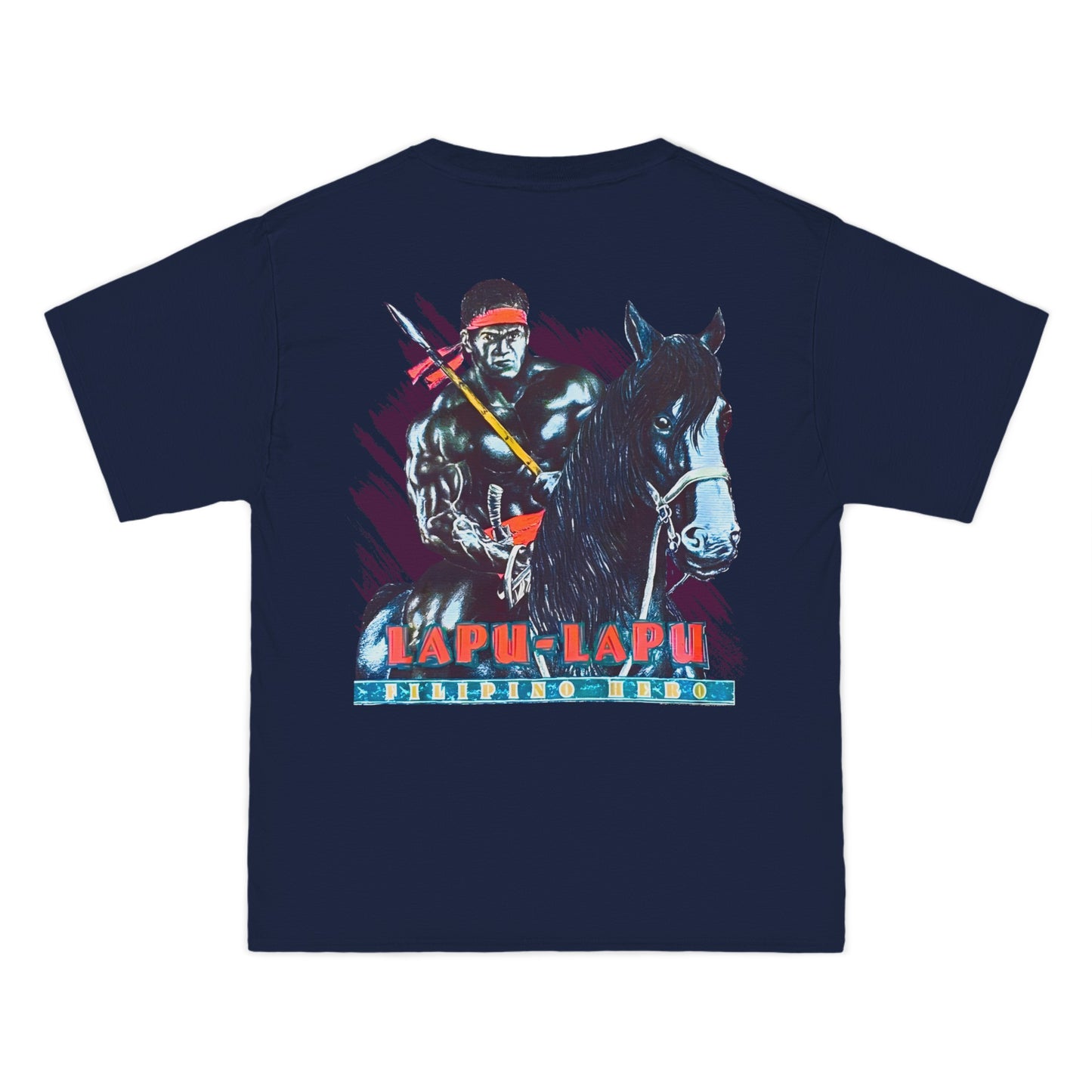 Filipino Strength Lapu-Lapu Filipino Hero Vintage Design 90s New Print Beefy-T® Short-Sleeve T-Shirt