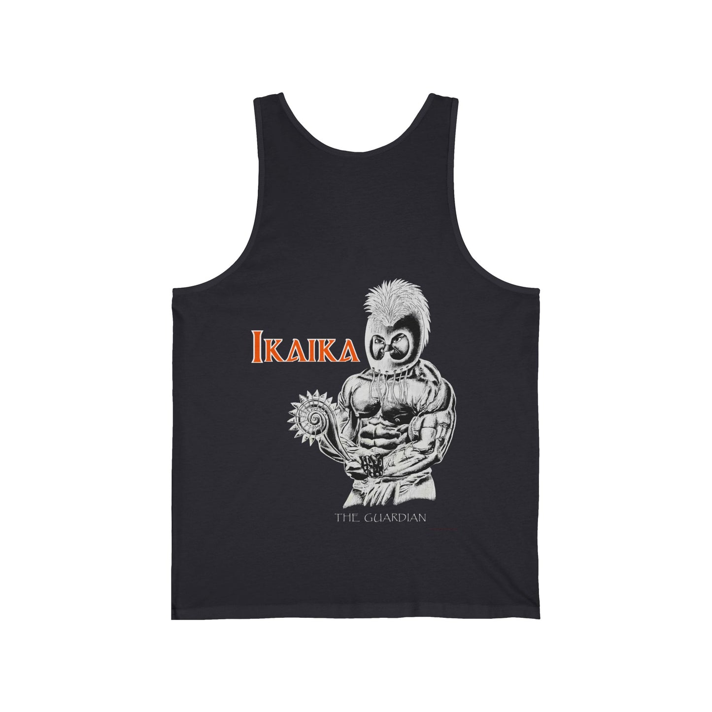 Hawaiian Strength Ikaika The Guardian Vintage Design 90s New Print Unisex Jersey Tank