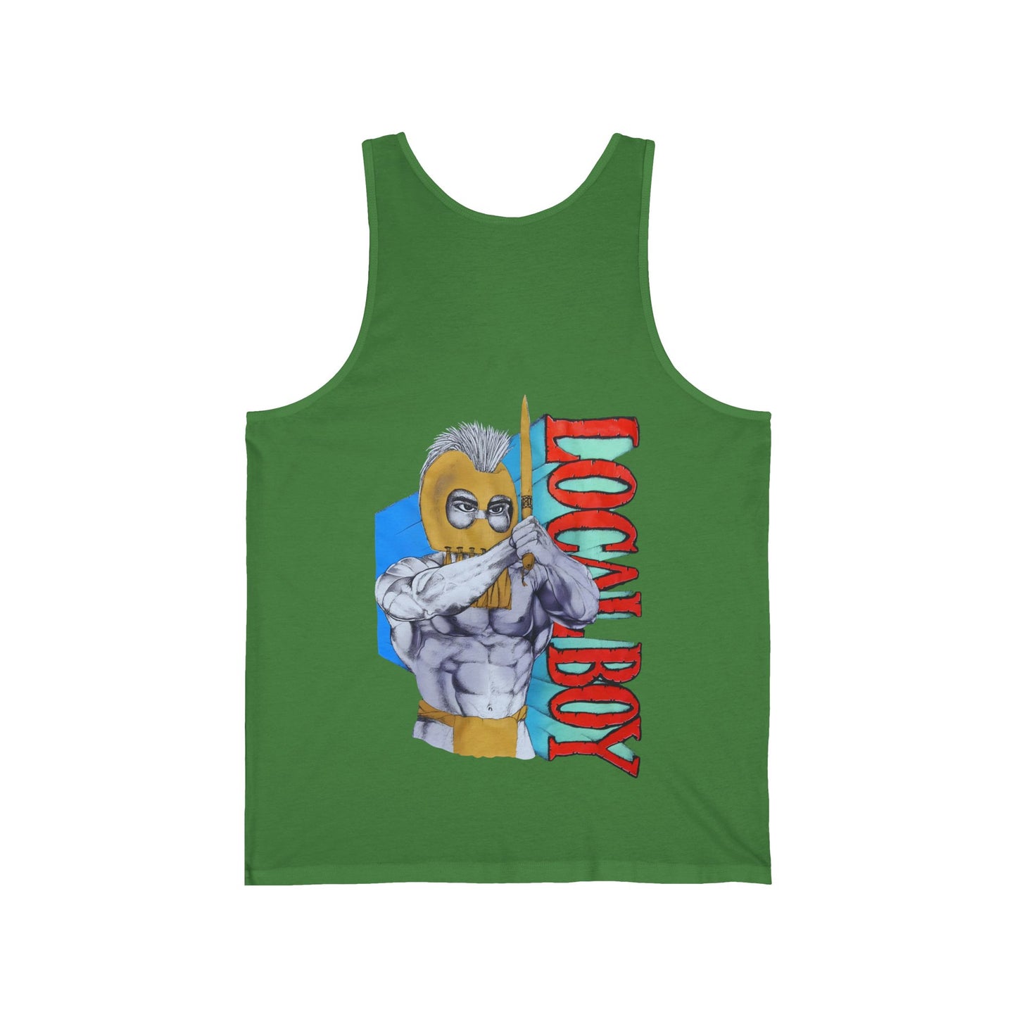 Hawaiian Strength Local Boy Vintage Design 90s New Print Unisex Jersey Tank