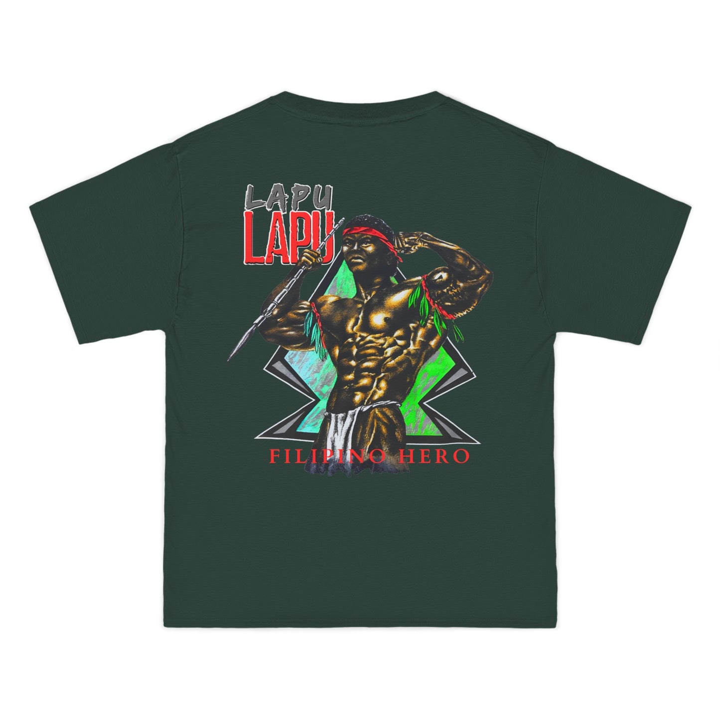 Filipino Strength Lapu Lapu Filipino Hero Vintage Design 90s New Print Beefy-T® Short-Sleeve T-Shirt