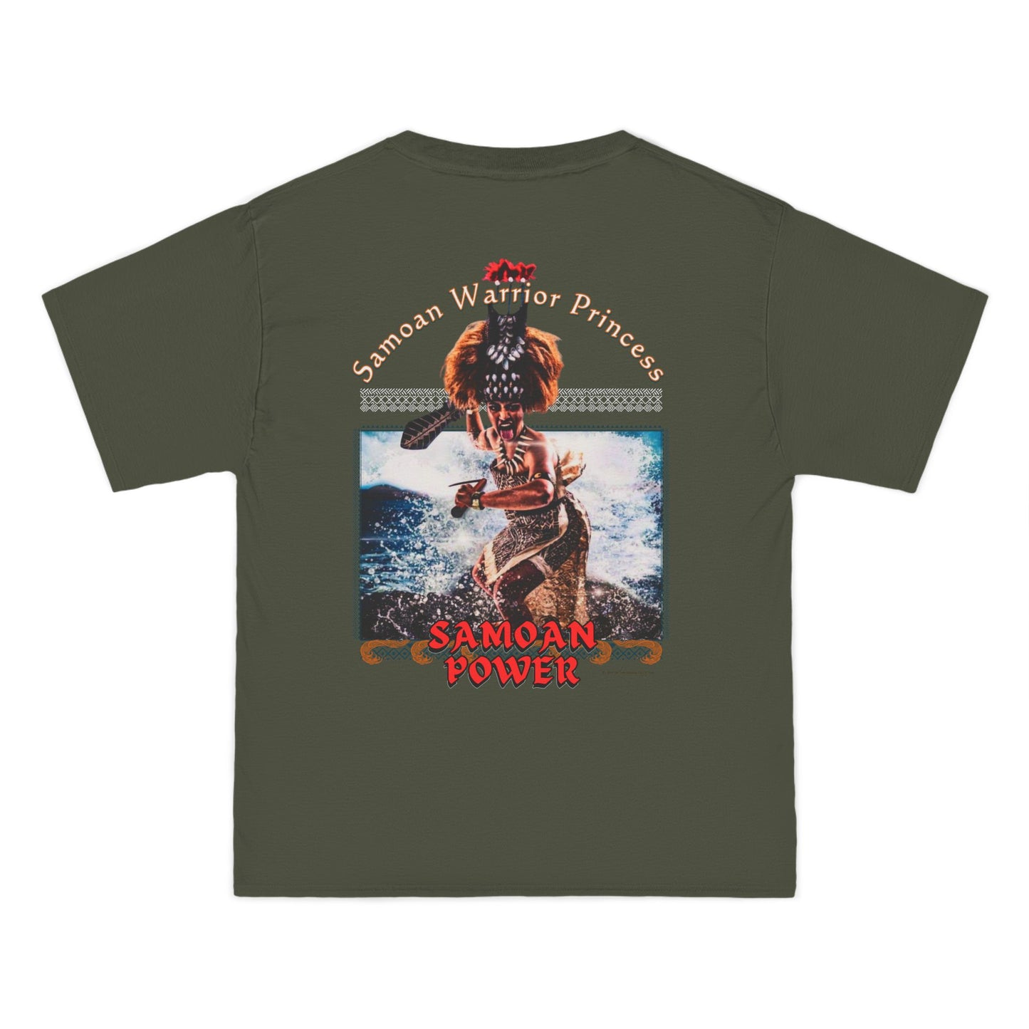 Samoan Strength Samoan Warrior Princess Samoan Power Beefy-T® Short-Sleeve T-Shirt