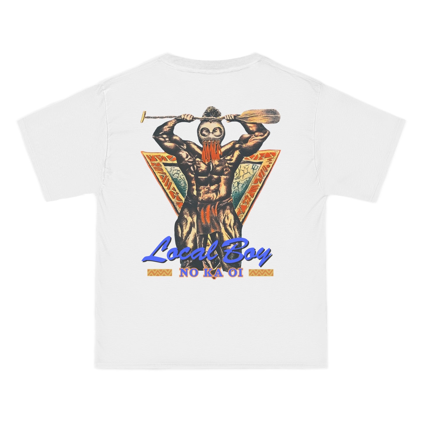 Hawaiian Strength Local Boy No Ka Oi Shirt Vintage Design 90s New Print Beefy-T® Short-Sleeve T-Shirt