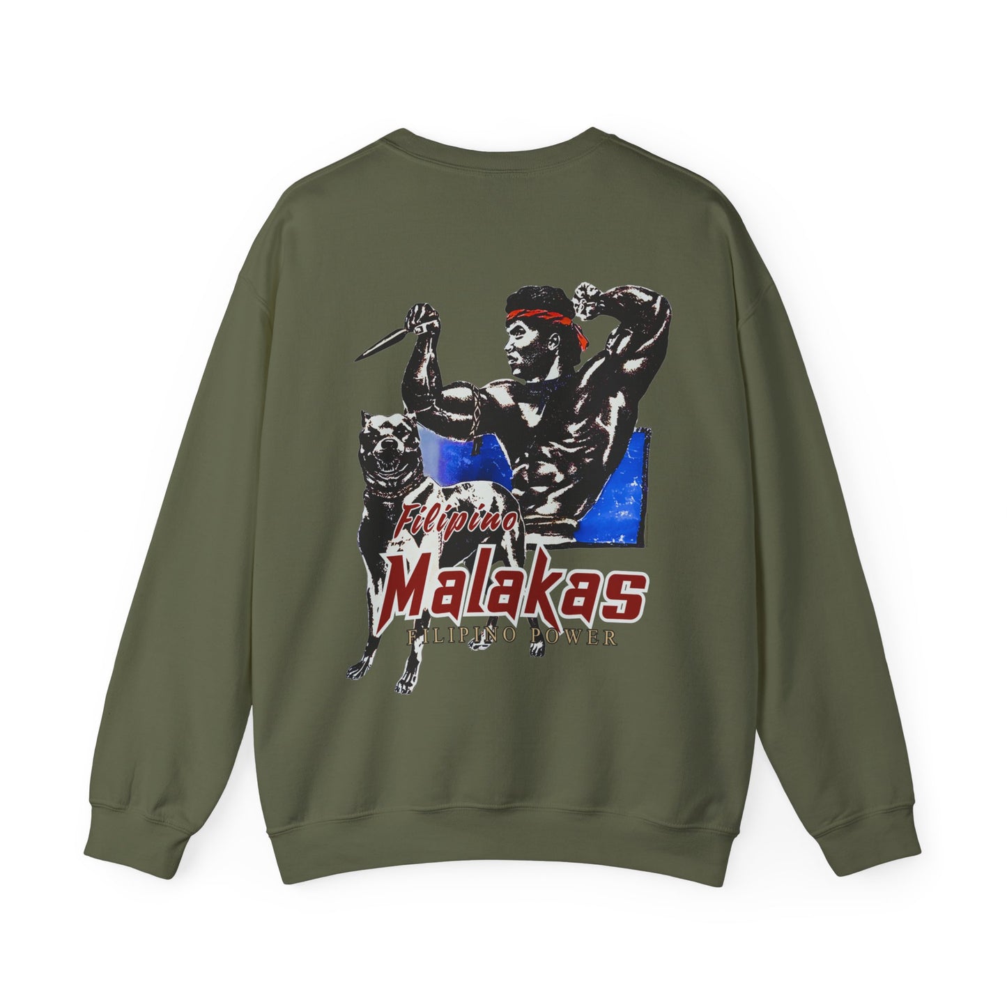 Filipino Strength Filipino Malakas Filipino Power Vintage Design 90s New Print Unisex Heavy Blend™ Crewneck Sweatshirt