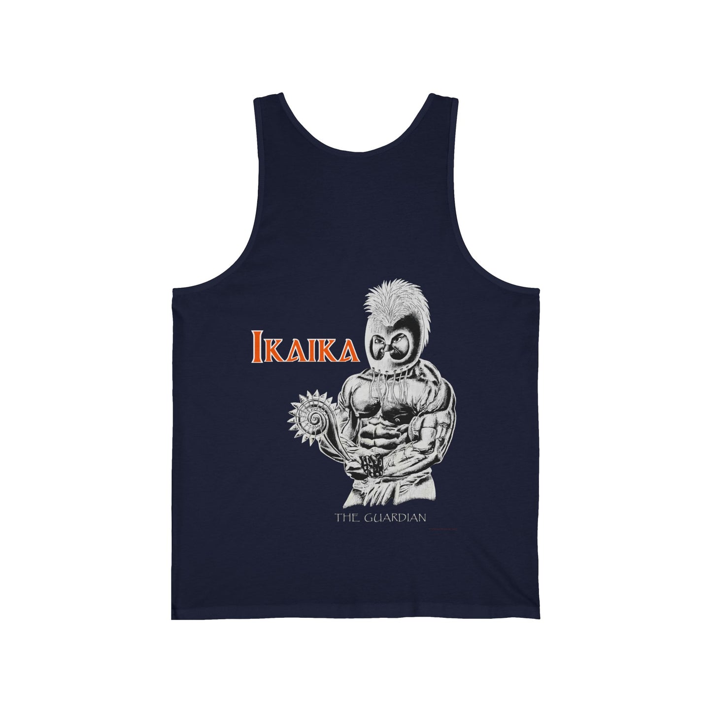 Hawaiian Strength Ikaika The Guardian Vintage Design 90s New Print Unisex Jersey Tank